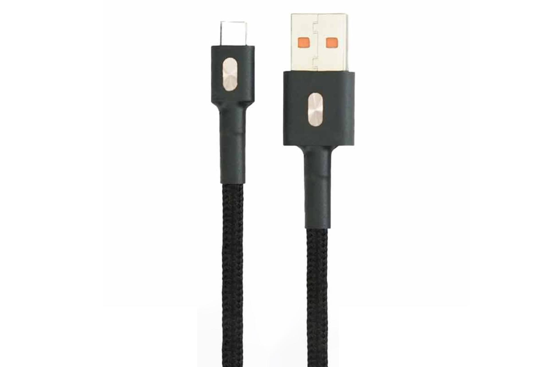 کابل شارژ USB جی بی کیو Type-A به Lightning مدل CA-111 i با طول 3 متر رنگ مشکی