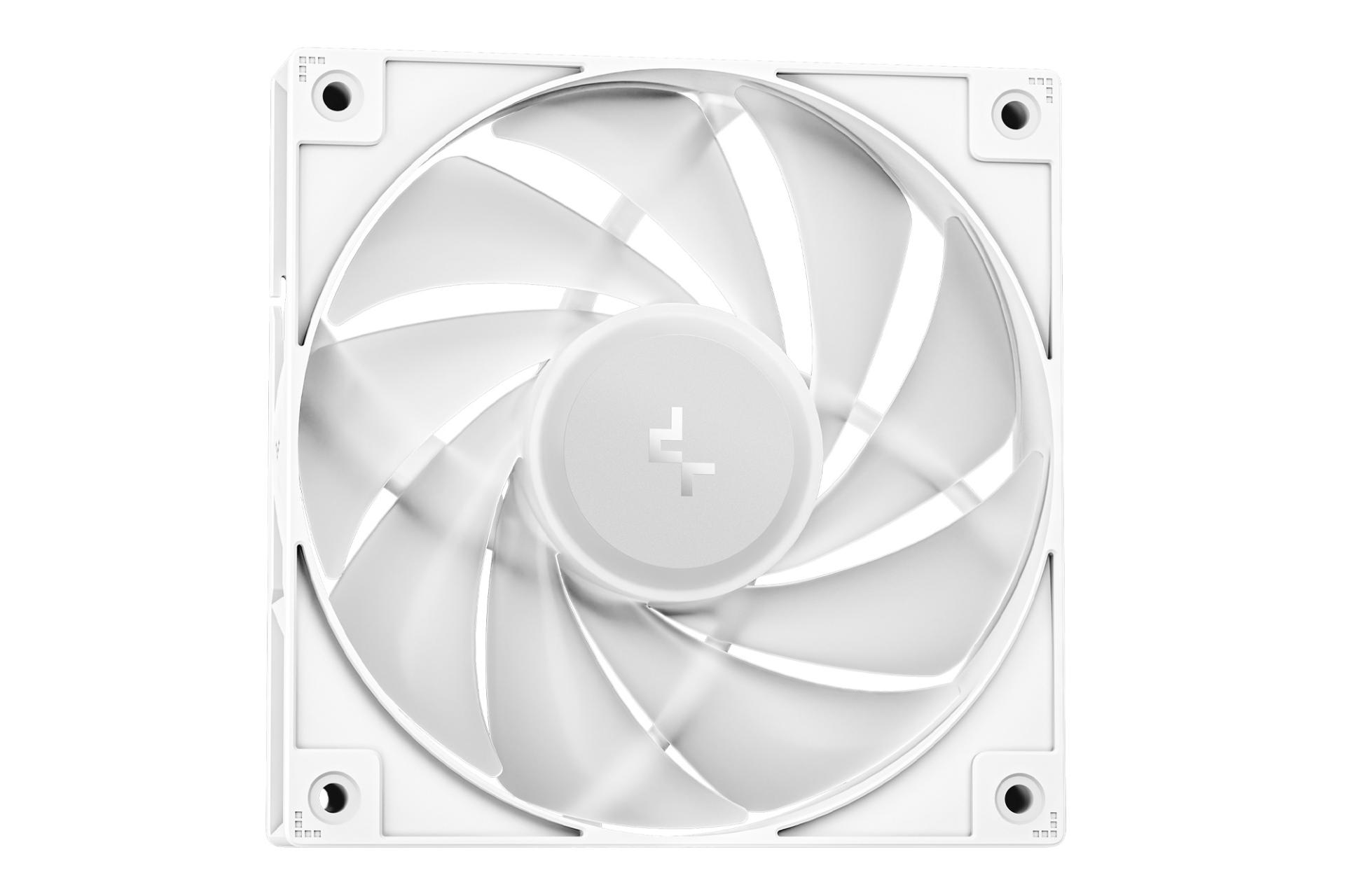 خنک کننده مایع دیپ کول LE360 WH V2 نمای روبرو