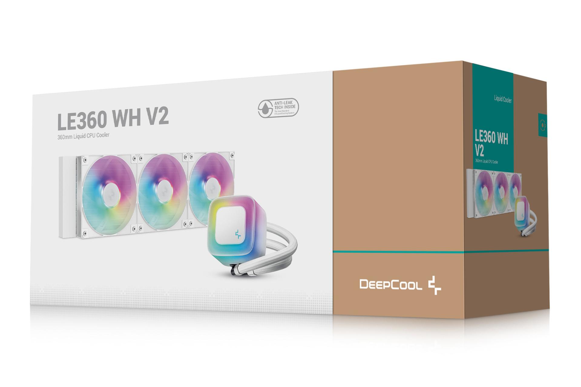 جعبه خنک کننده مایع دیپ کول LE360 WH V2