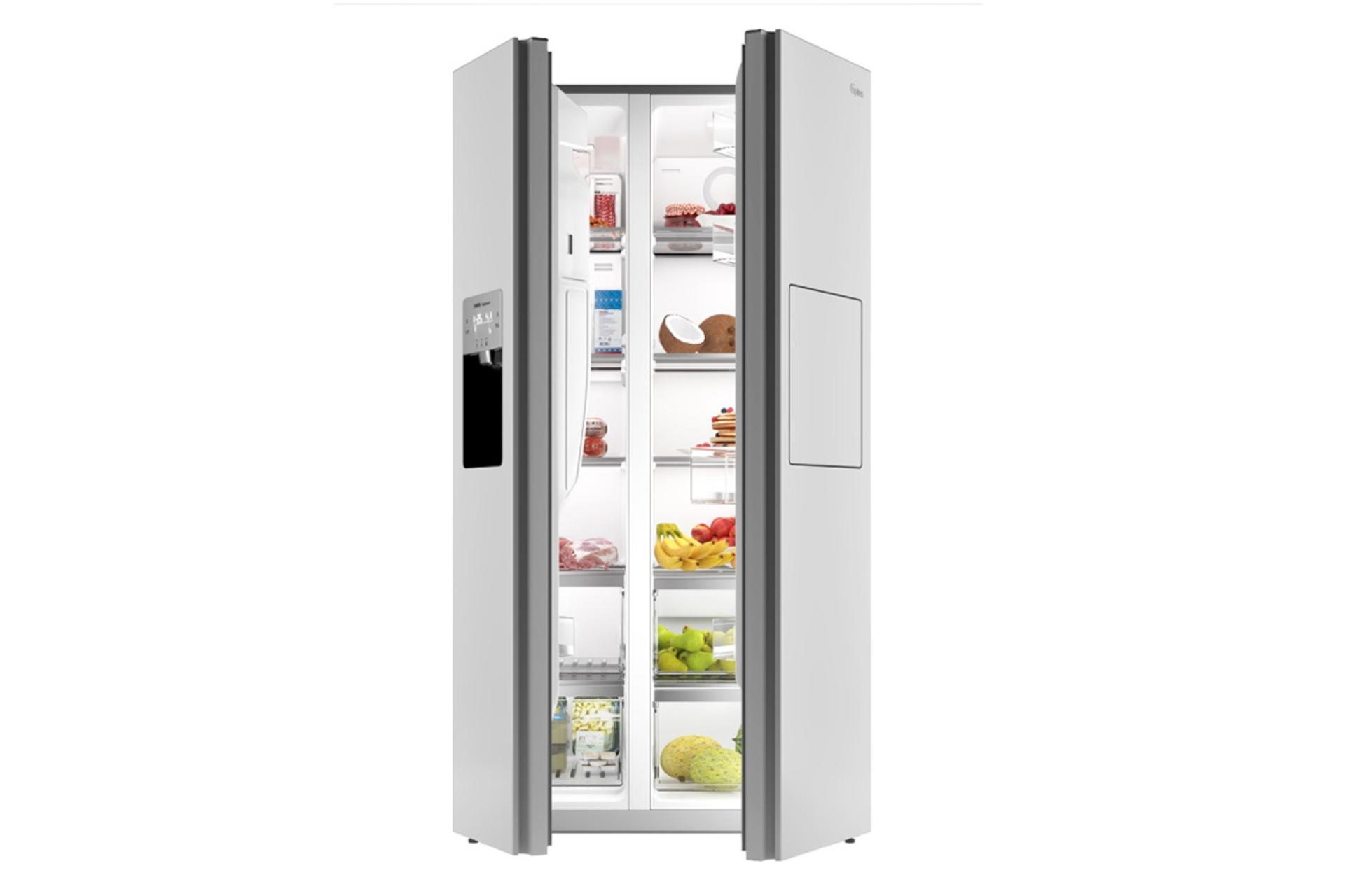 نمای داخل یخچال فریزر جی پلاس GSS-P7923