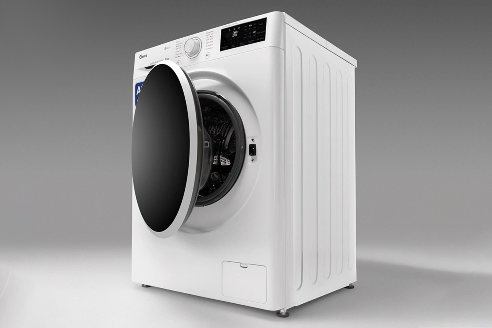 نمای سمت راست ماشین لباسشویی جی پلاس GWM-R870