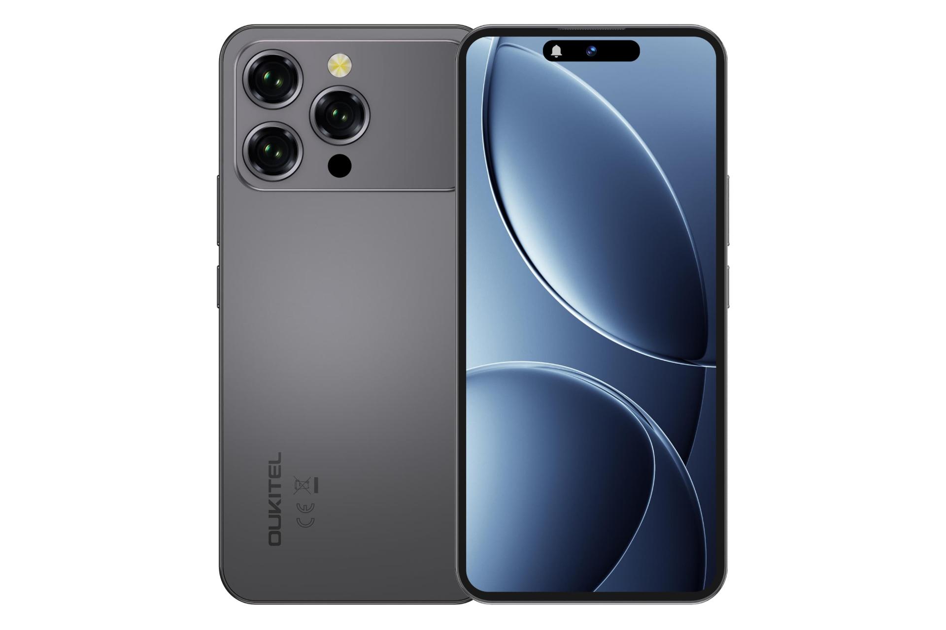 پنل جلو و پشت گوشی موبایل اوکیتل P1 پرو مشکی / Oukitel P1 Pro