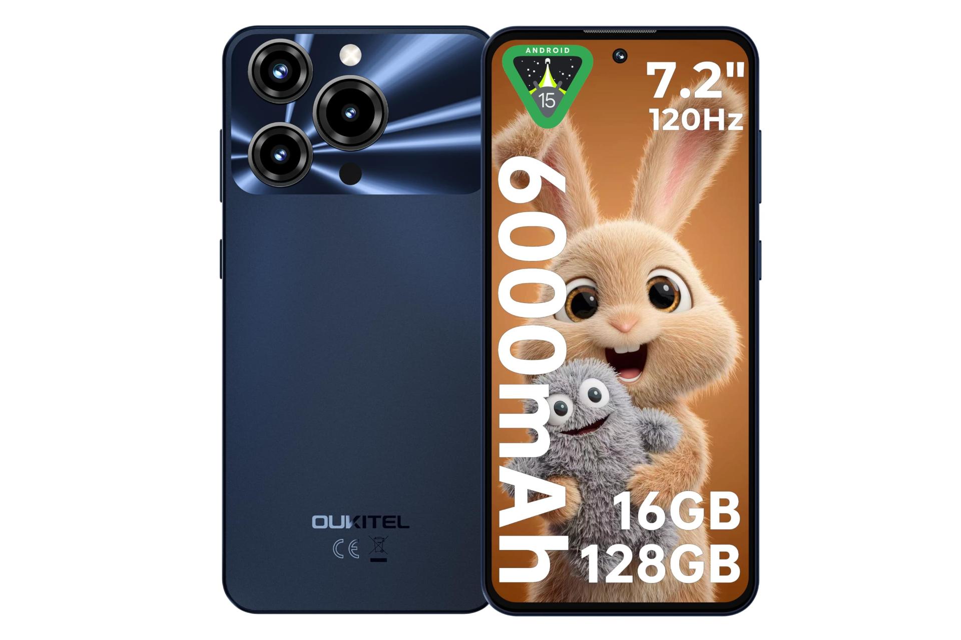 پنل جلو و پشت گوشی موبایل اوکیتل Oukitel C69 مشکی