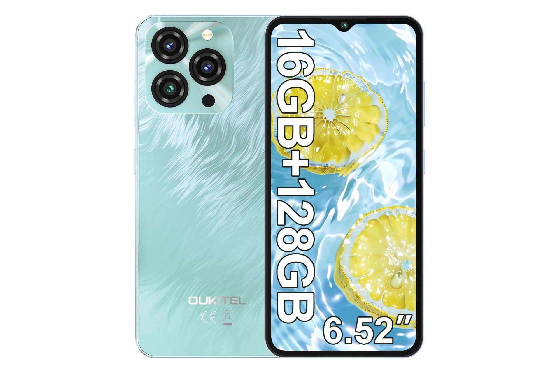 پنل جلو و پشت گوشی موبایل اوکیتل C3 نسخه 2025 آبی / Oukitel C3 2025