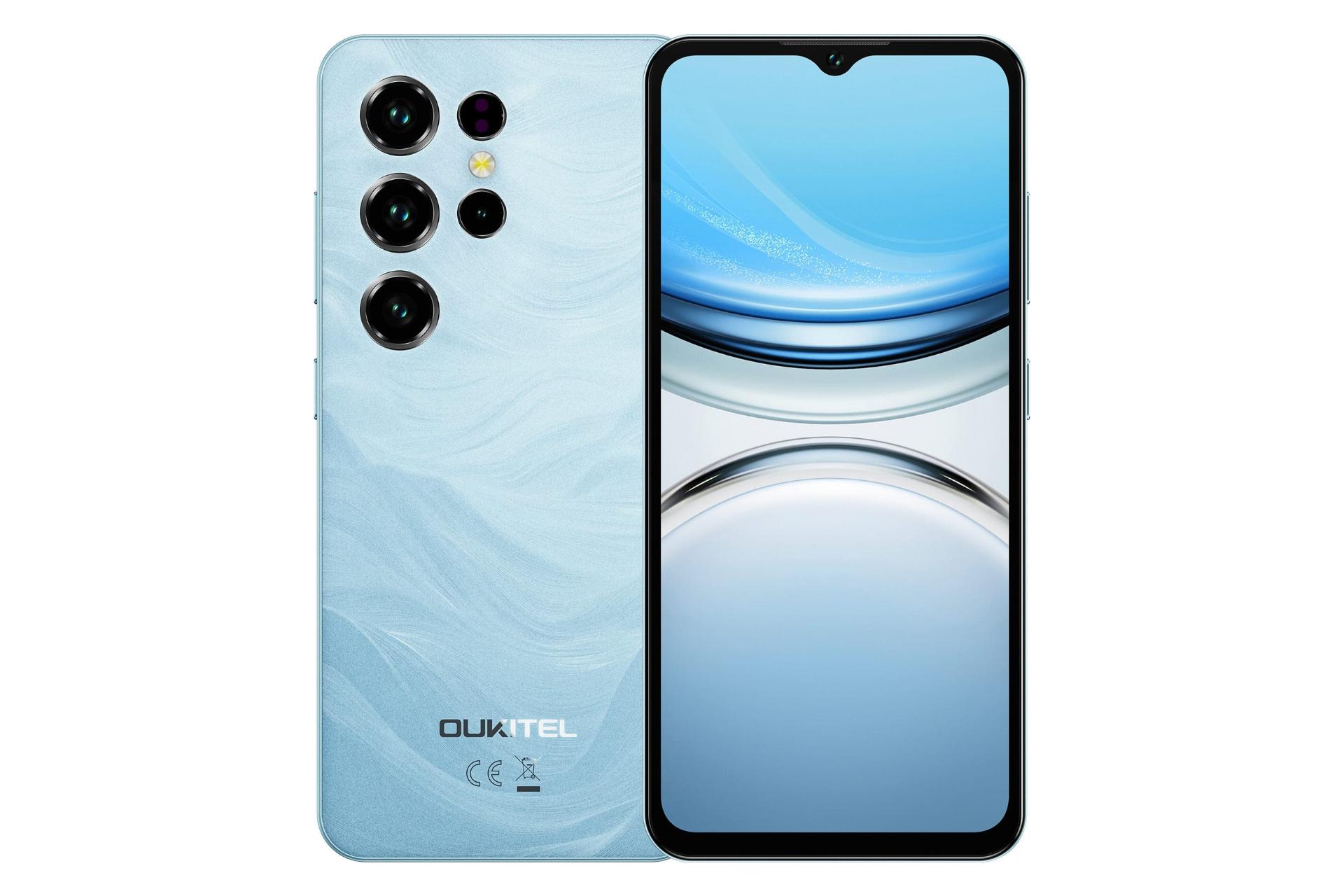 پنل جلو و پشت گوشی موبایل اوکیتل C2 نسخه 2025 آبی / Oukitel C2 2025