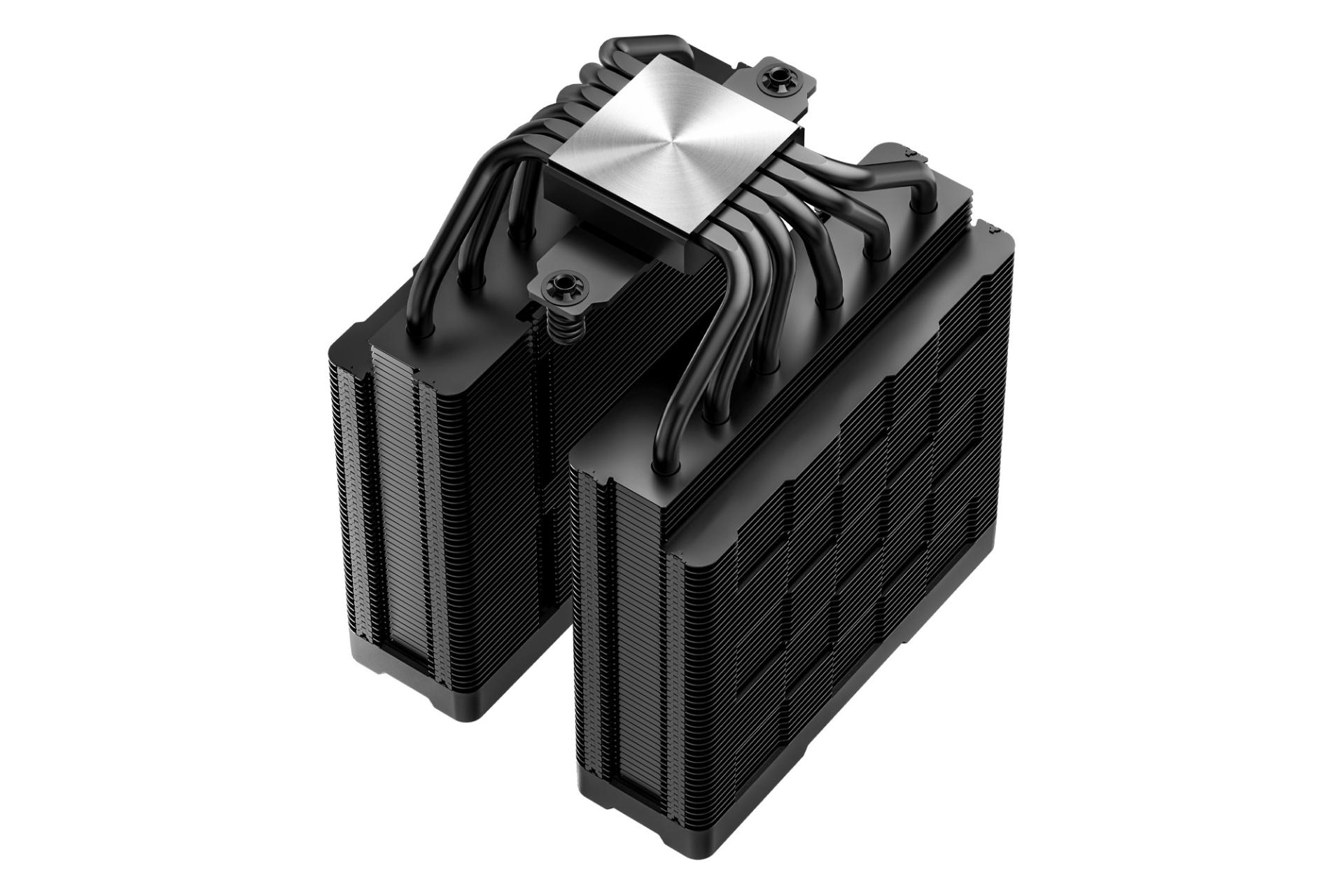 نمای پایین خنک کننده پردازنده دیپ کول AG620 DIGITAL BK ARGB