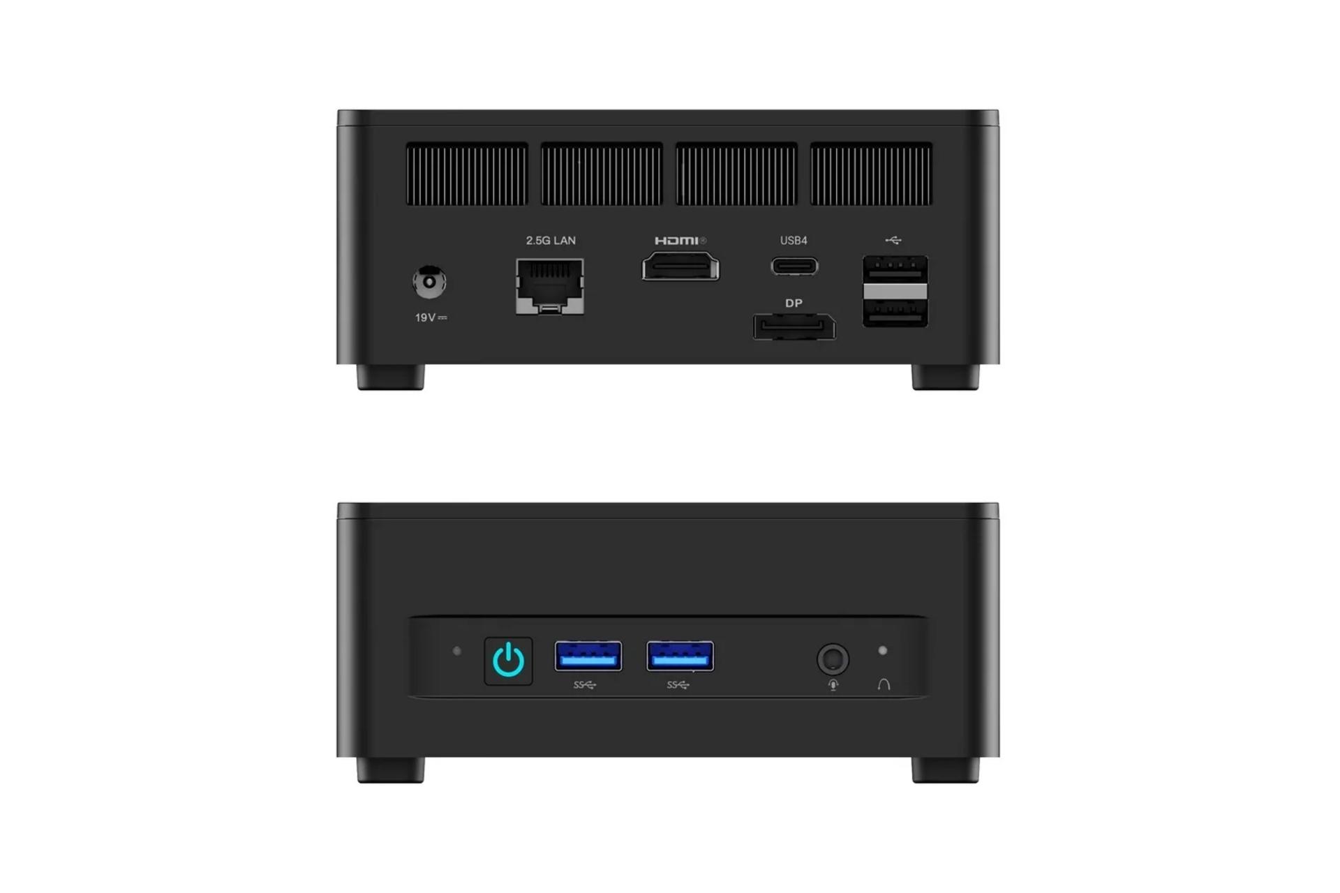 کانکتور و اتصال کامپیوتر کوچک UM760 Slim مینیس فروم