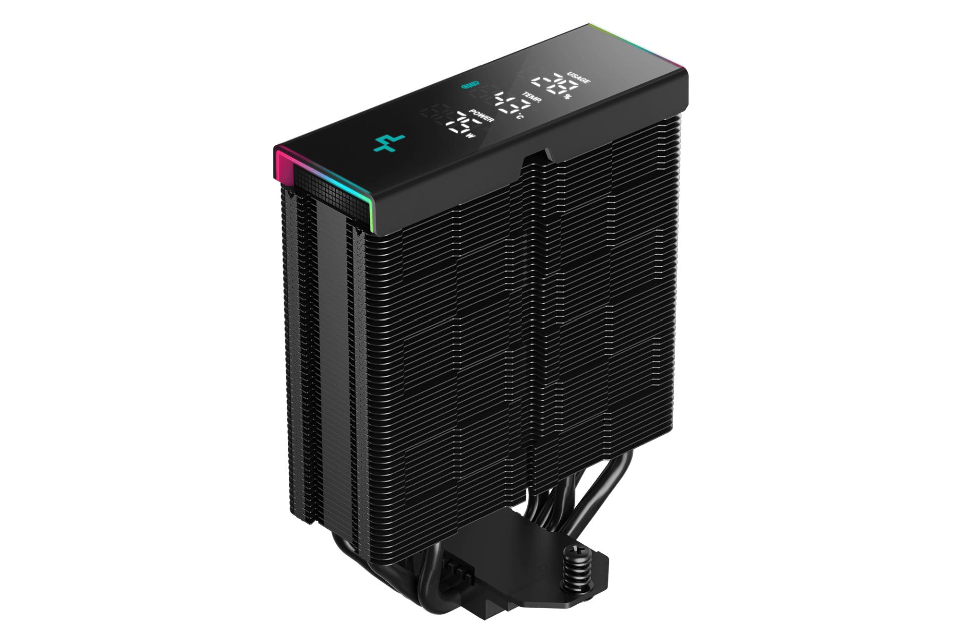 نمای پشت خنک کننده پردازنده دیپ کول AK400 DIGITAL PRO