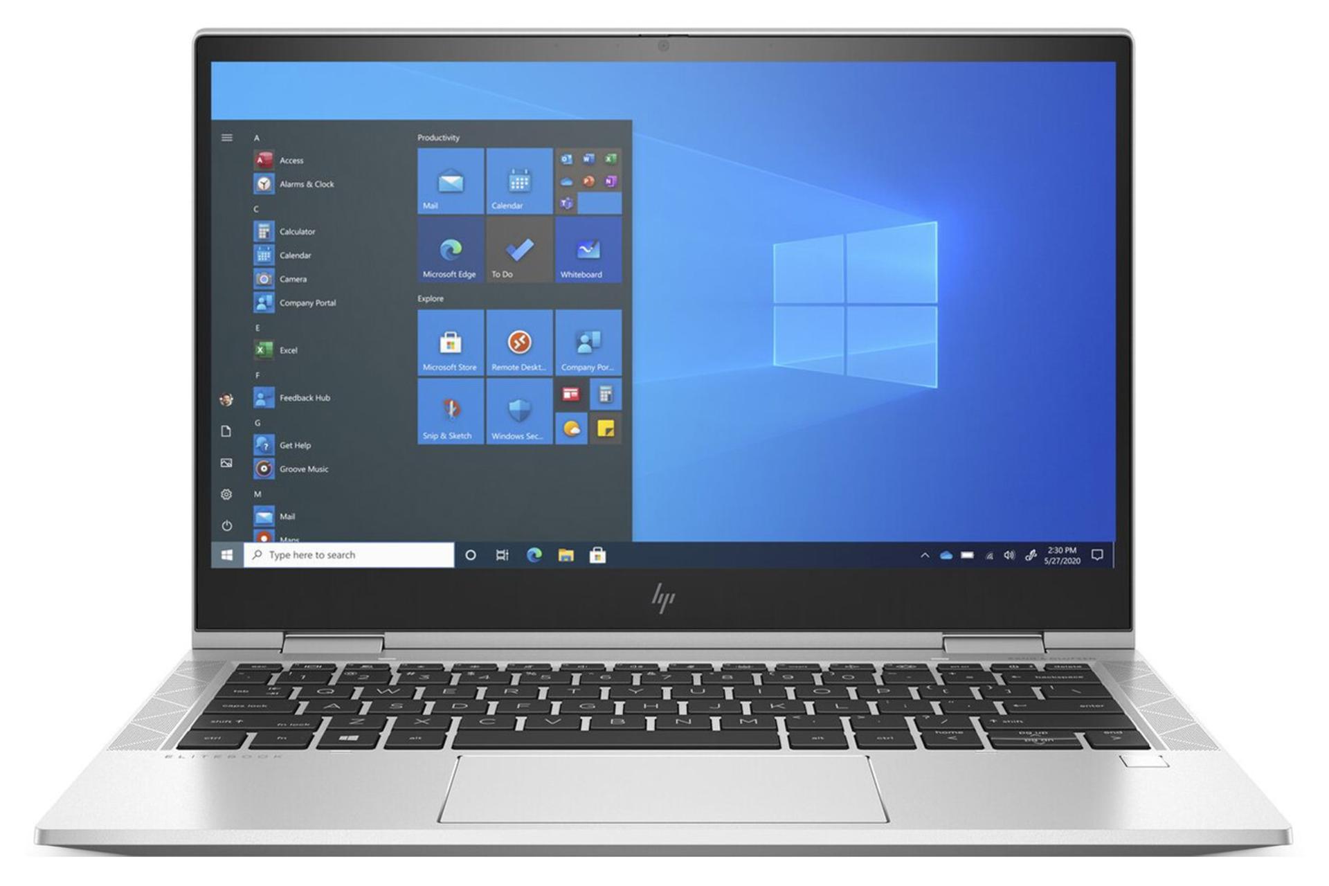 لپ تاپ EliteBook x360 830 G8 اچ پی نمای روبرو