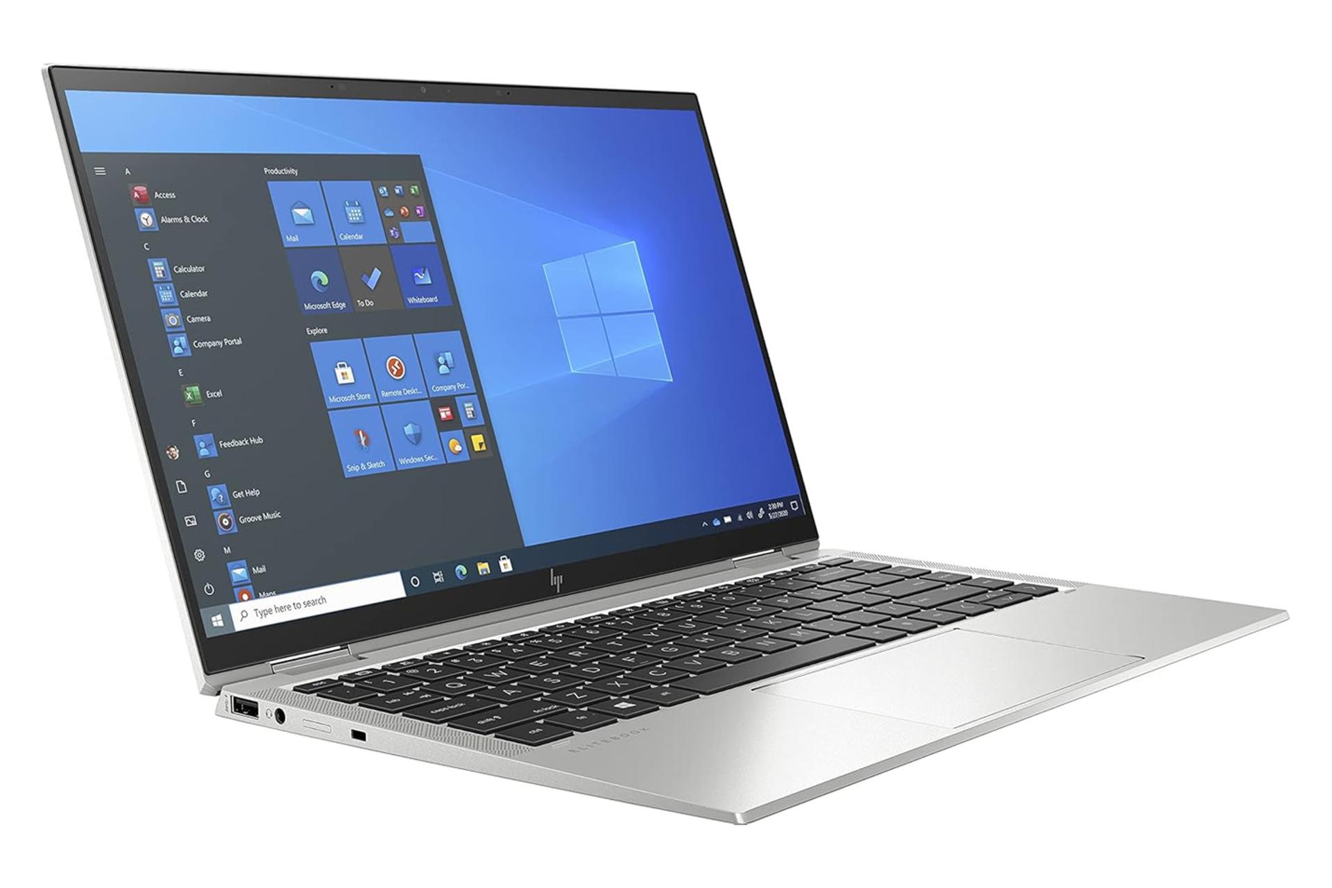 نمای سمت چپ لپ تاپ EliteBook x360 1040 G8 اچ پی