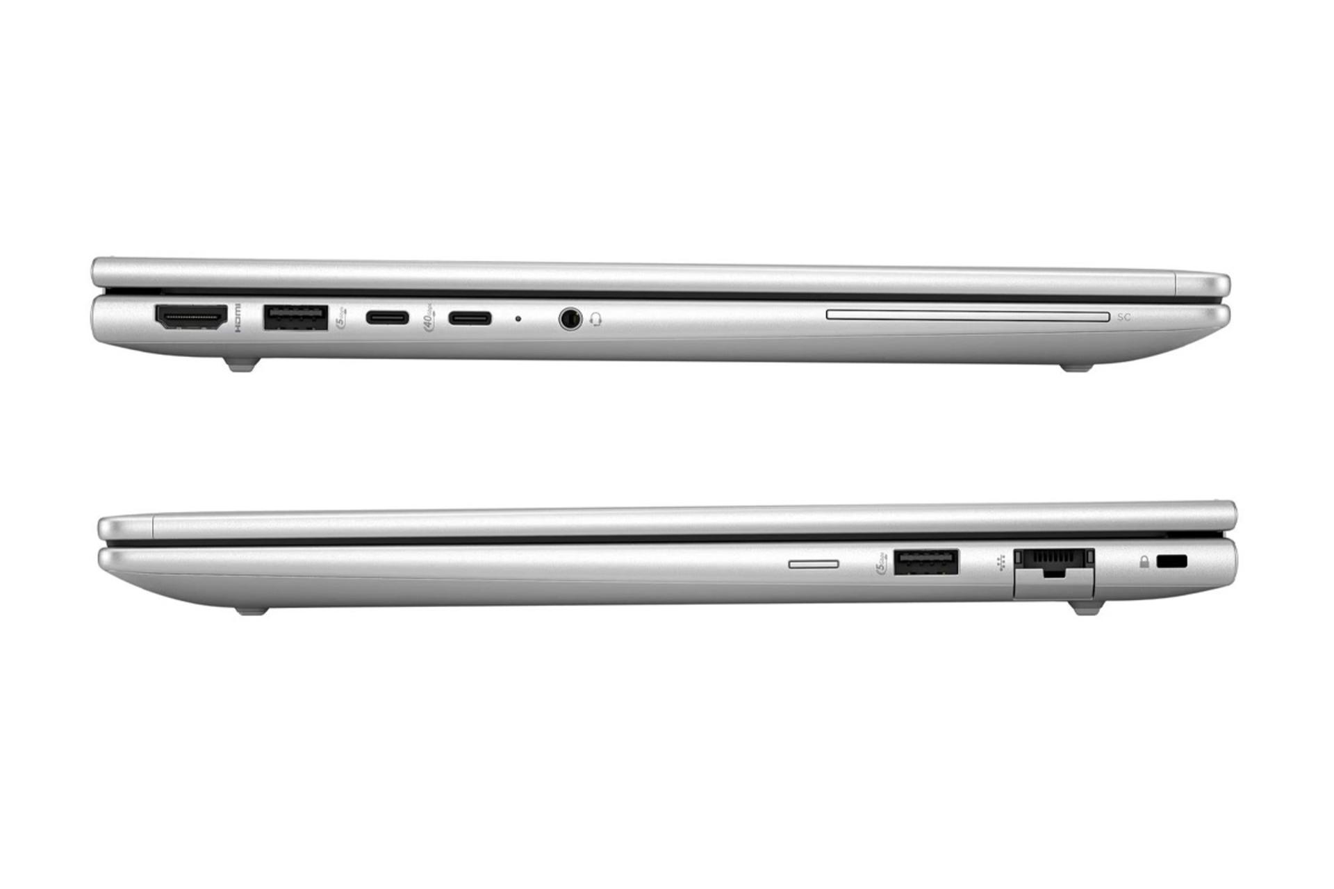 نمای کنار لپ تاپ EliteBook 645 G11 اچ پی