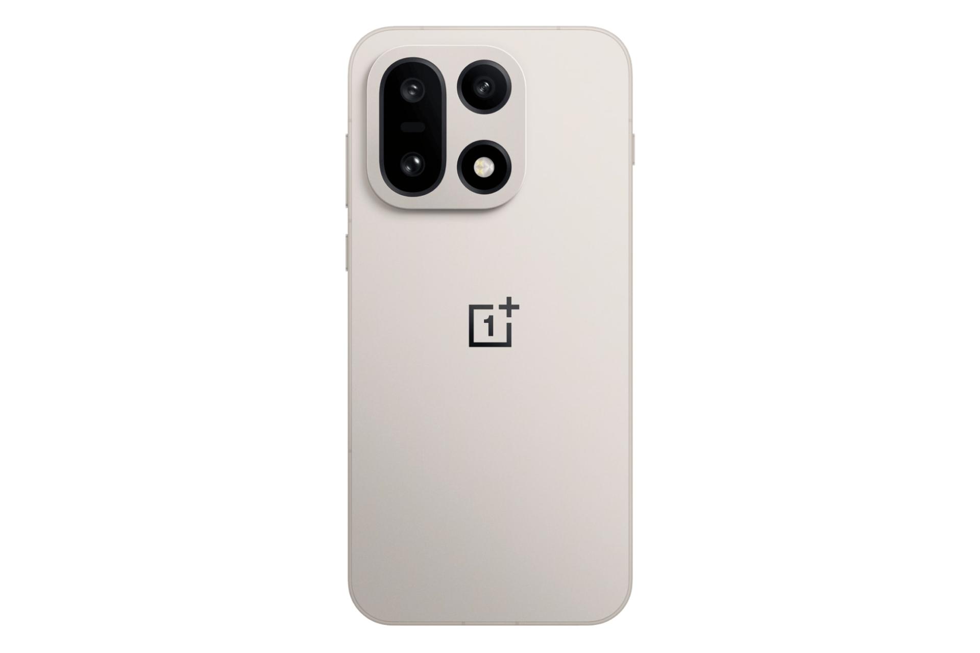 پنل پشت و چینش دوربین گوشی موبایل وان پلاس 15 طلایی / OnePlus 15