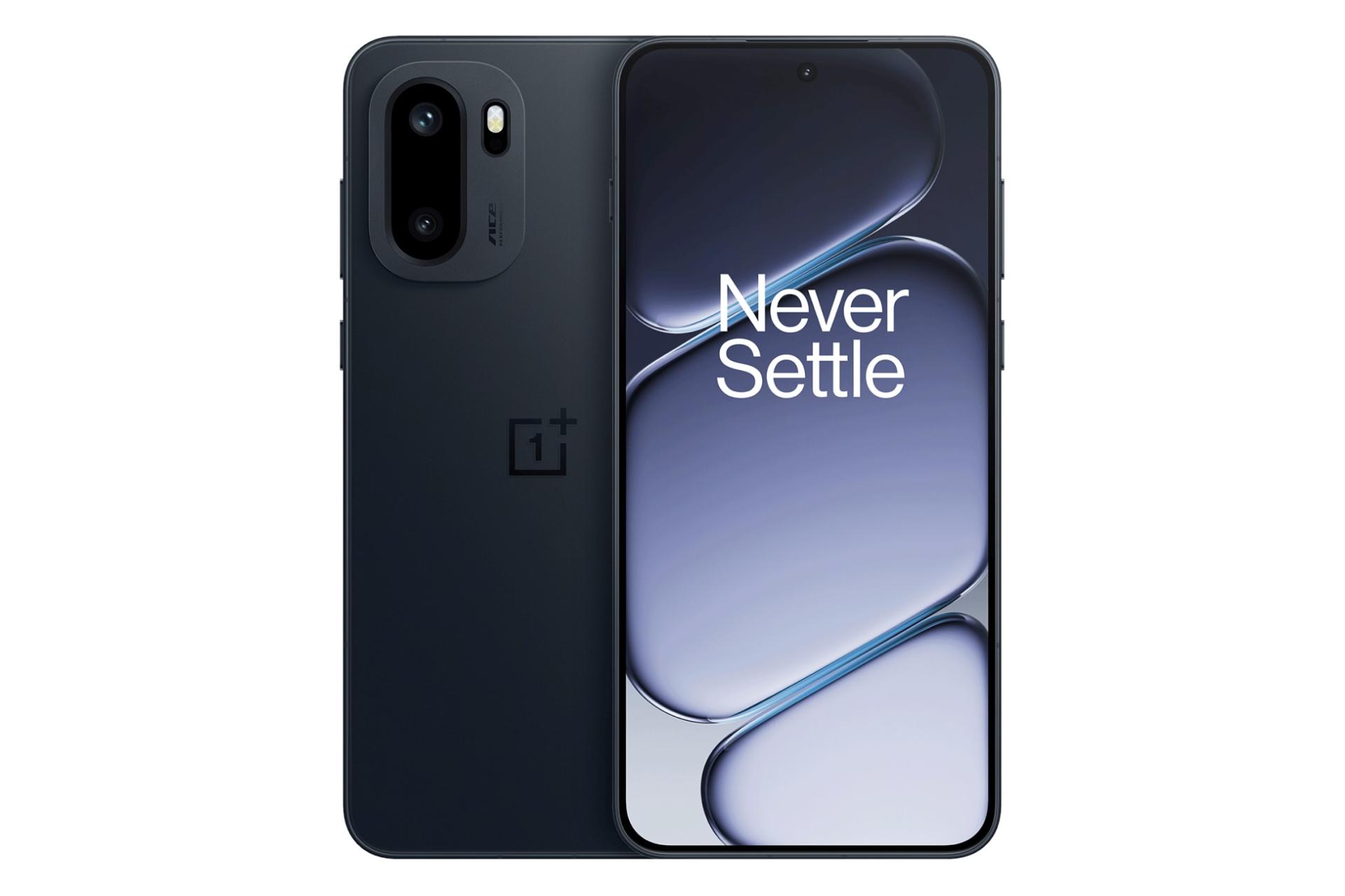 پنل جلو و پشت گوشی موبایل وان پلاس Ace 6 مشکی / OnePlus Ace 6