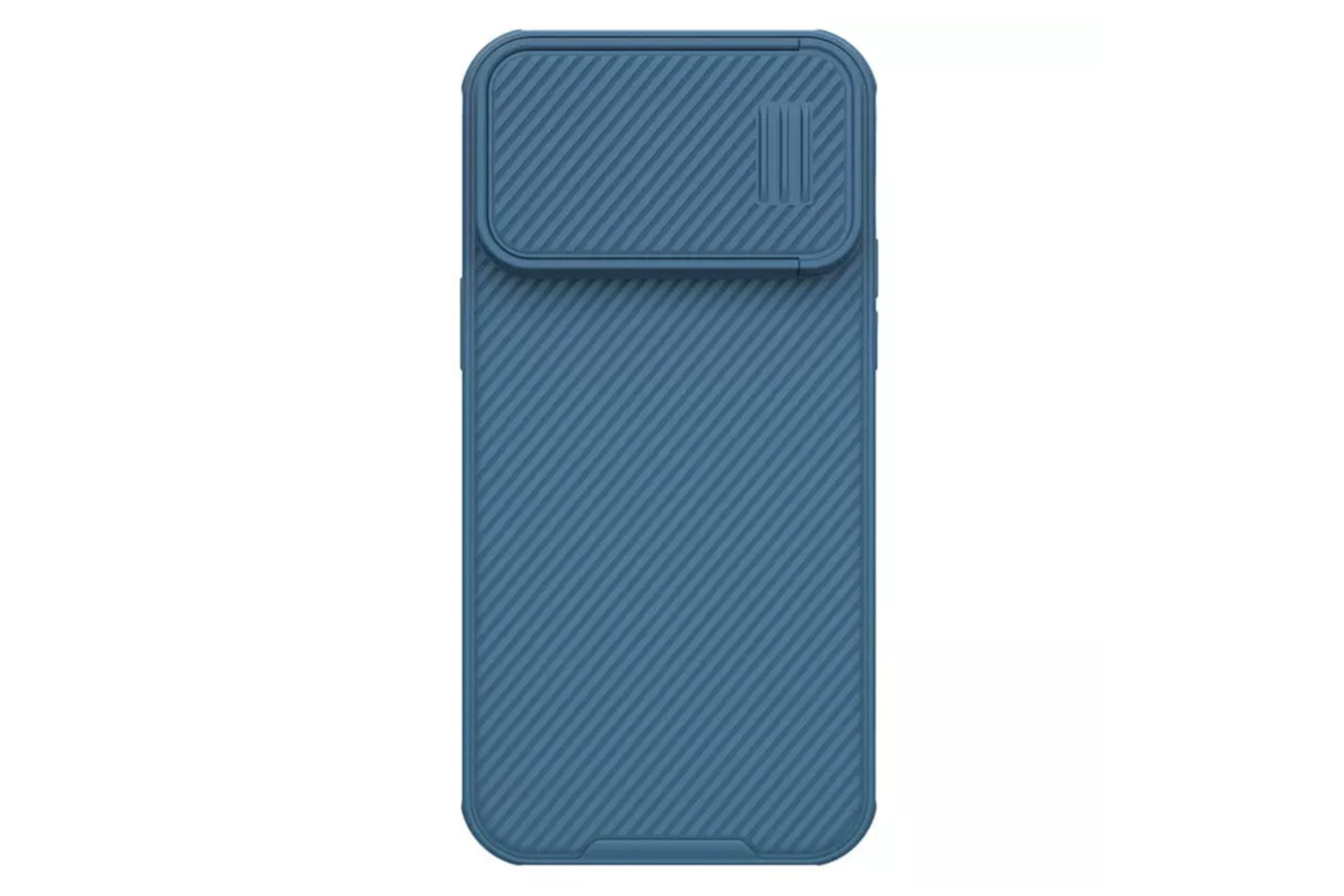 قاب گوشی نیلکین مدل Camshield S مناسب اپل iPhone 14 Pro Max رنگ آبی