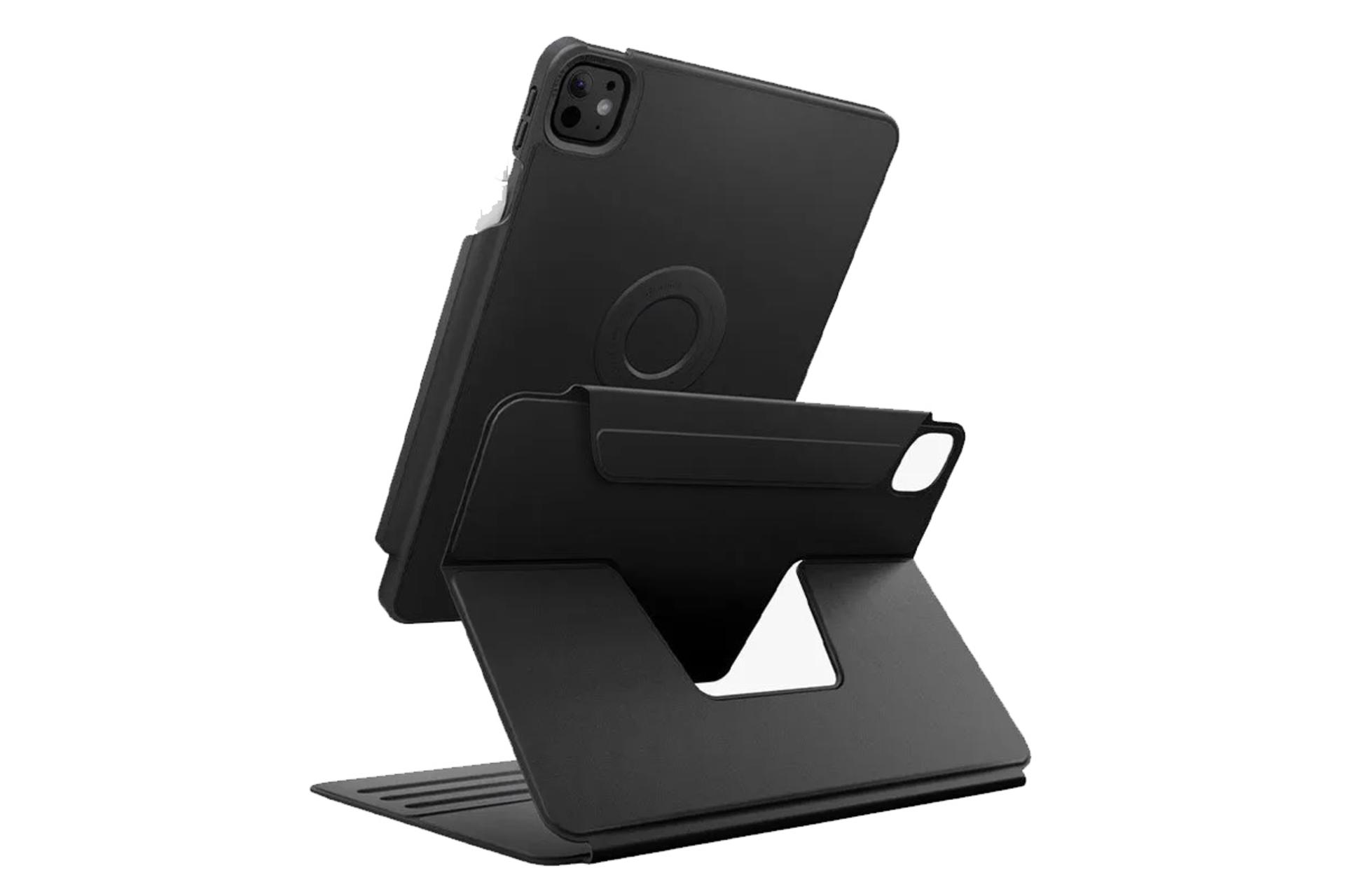 طراحی و ظاهر قاب تبلت کیف کلاسوری یونیک مدل Rovus SnapMount مناسب اپل iPad Pro 11 2024