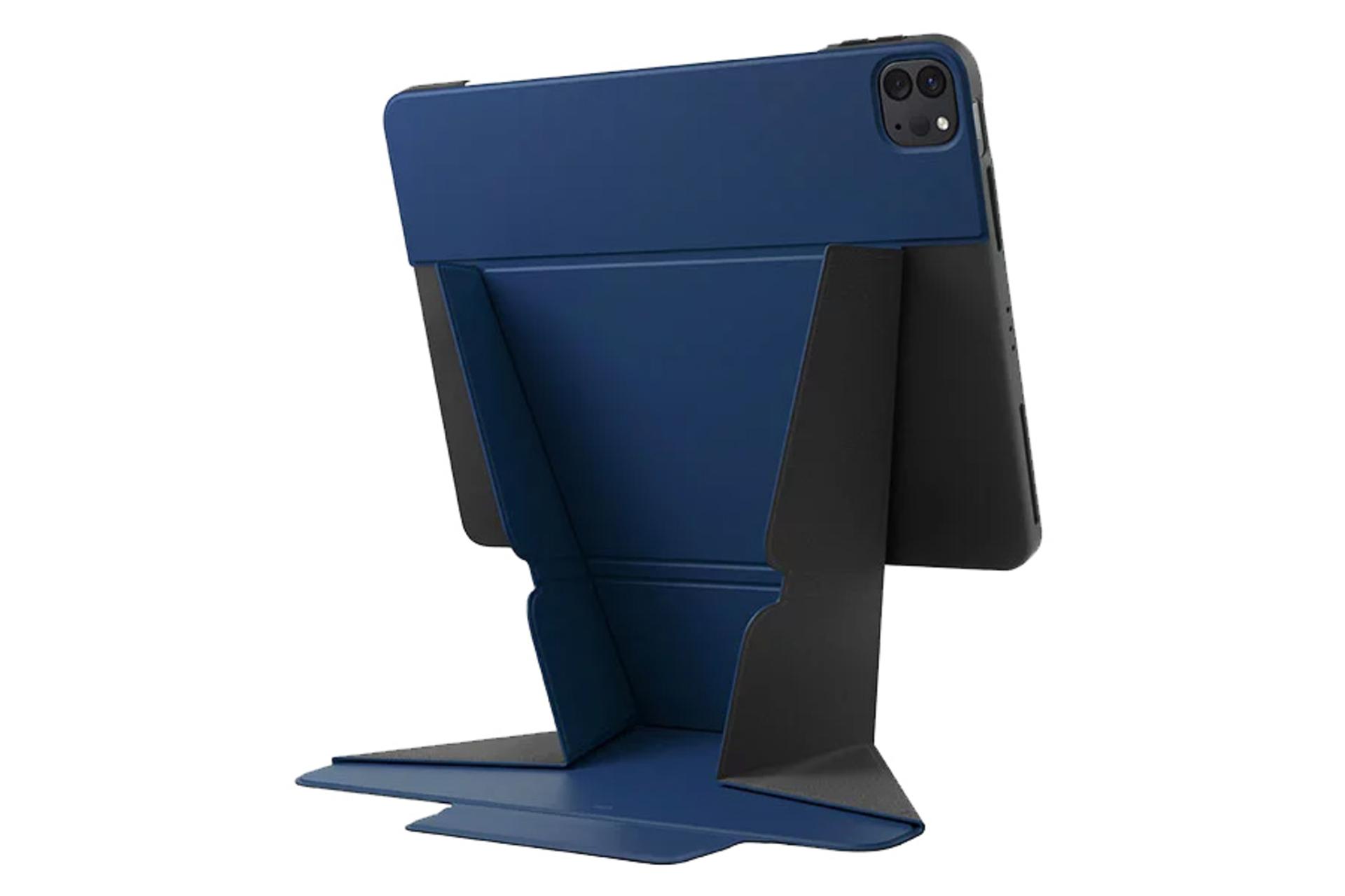 رنگ آبی قاب تبلت کیف کلاسوری یونیک مدل Ryze مناسب اپل iPad Air 2022 / 2020 / Pro 11 2022 / 2021 / 2020