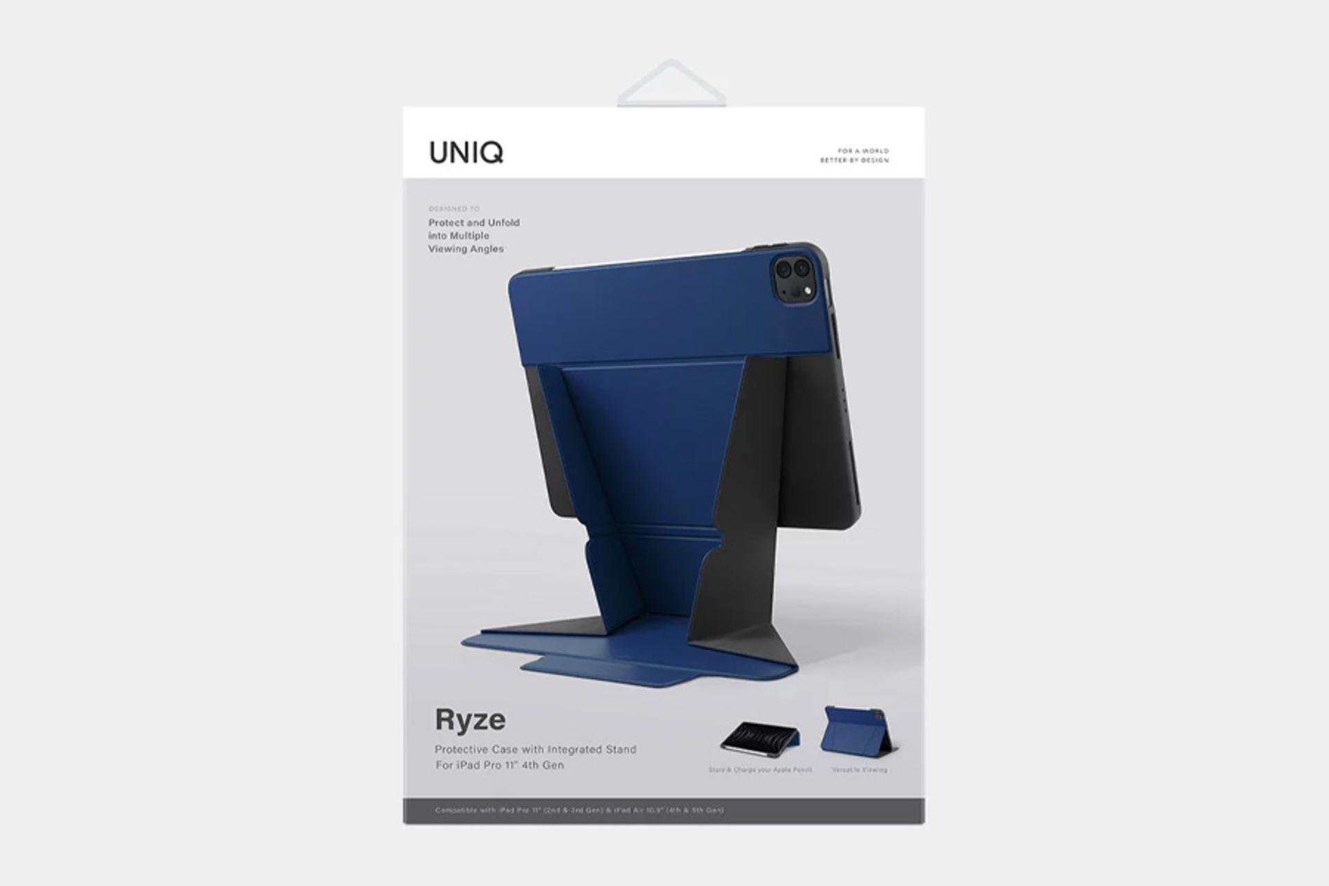 جعبه قاب تبلت کیف کلاسوری یونیک مدل Ryze مناسب اپل iPad Air 2022 / 2020 / Pro 11 2022 / 2021 / 2020