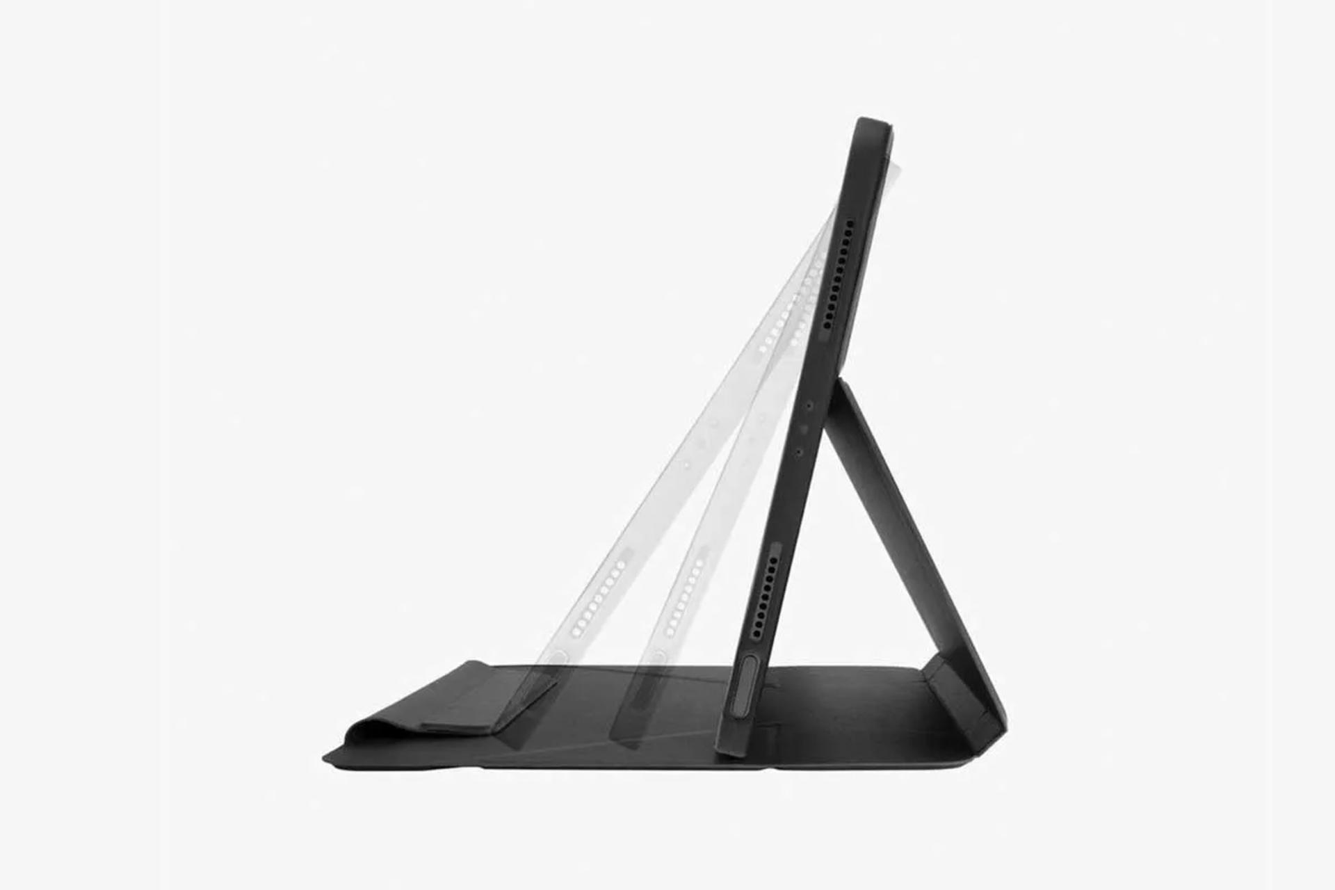 نمای کنار قاب تبلت کیف کلاسوری یونیک مدل Ryze 360 مناسب اپل iPad Pro 13 2024