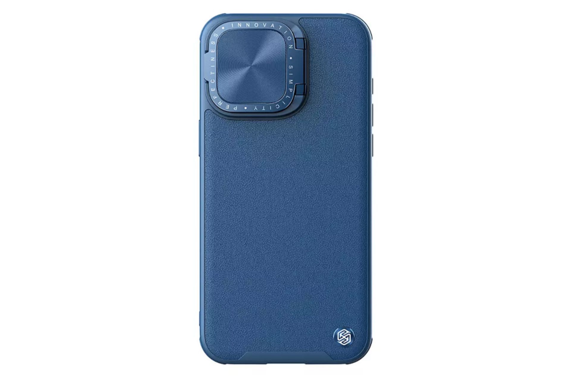 نمای پشت قاب گوشی نیلکین مدل Camshield Prop Leather مناسب اپل iPhone 15 Pro Max