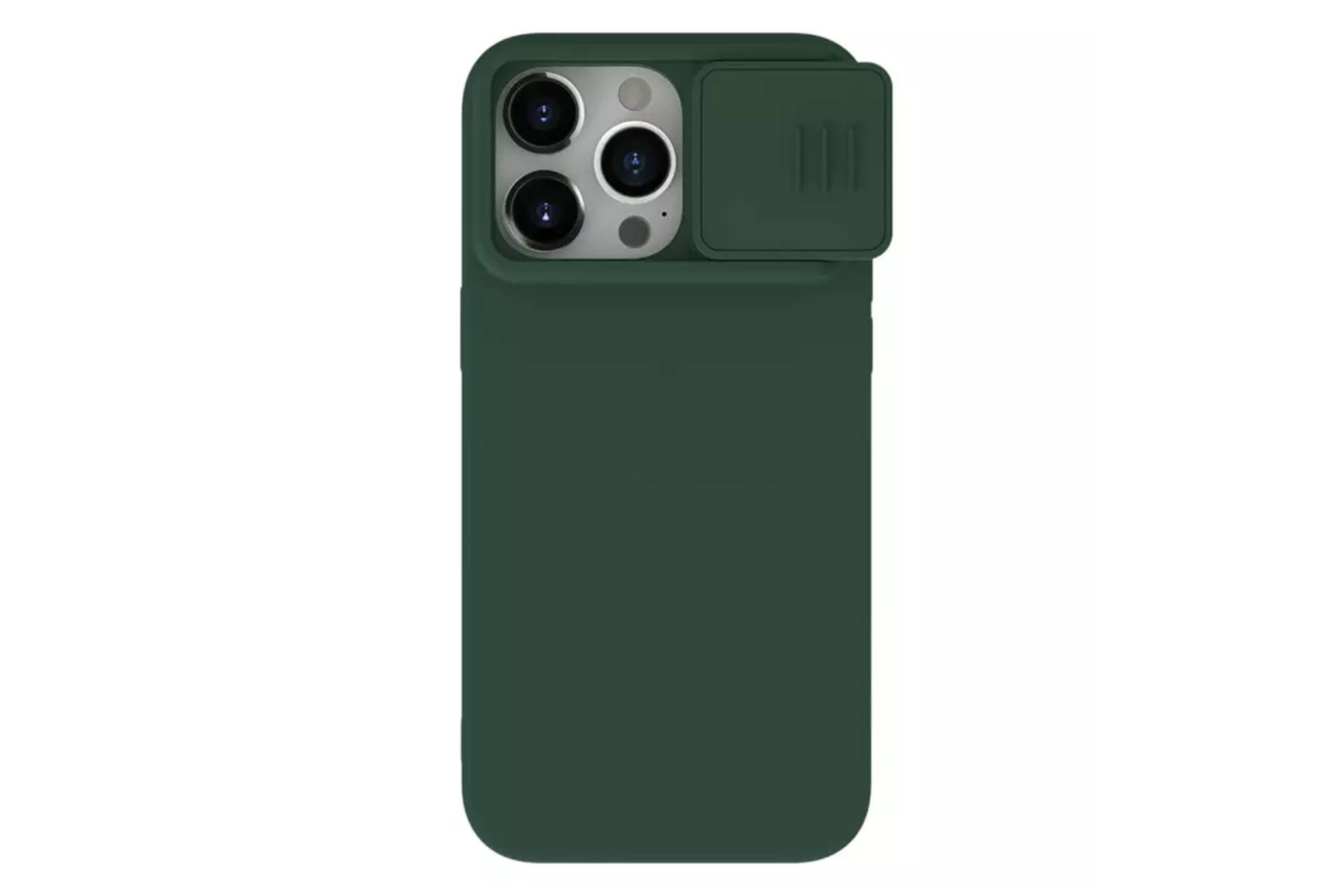 قاب گوشی نیلکین مدل CamShield Silky Silicone مناسب اپل iPhone 15 Pro Max