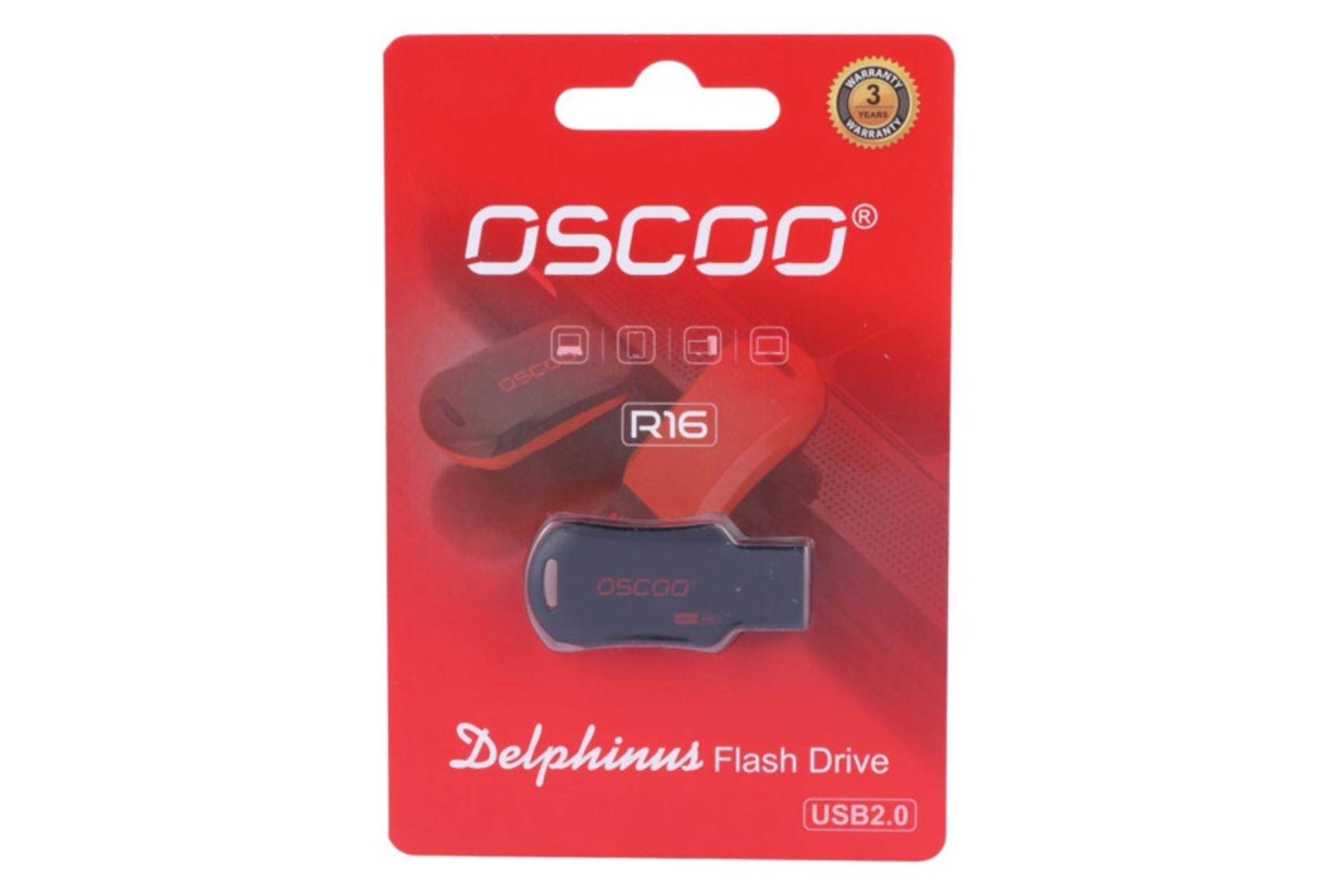 پکیج فلش مموری اسکو OSCOO R16 Delphinus USB 2.0