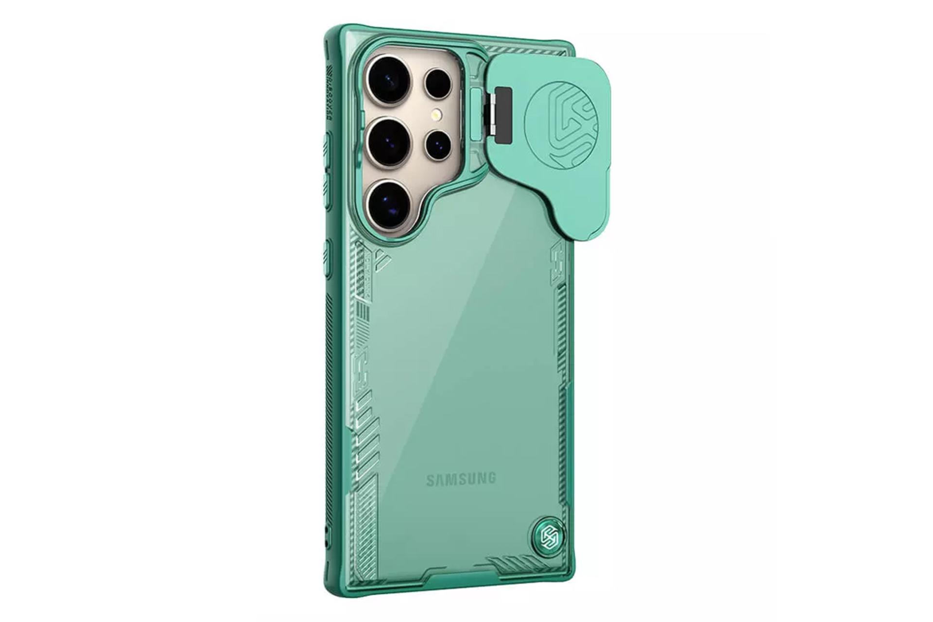 نمای پشت قاب گوشی نیلکین مدل Iceblade Prop مناسب سامسونگ Galaxy S24 Ultra