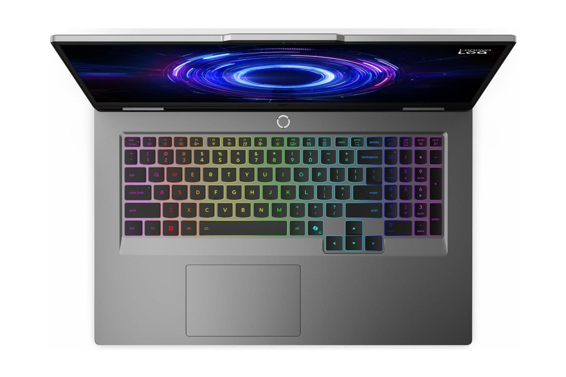 لپ تاپ LOQ 17IRX10 لنوو نمای بالا