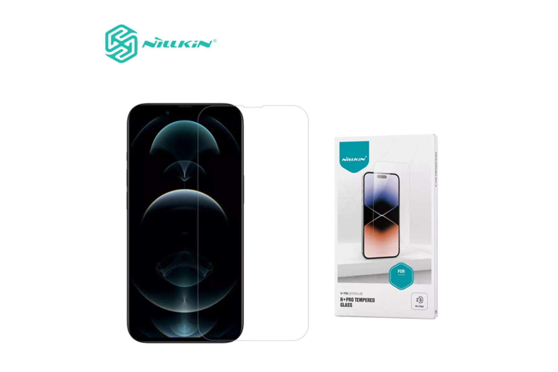 جعبه محافظ صفحه نمایش گوشی نیلکین مدل H+ Pro مناسب اپل iPhone 13 Pro Max