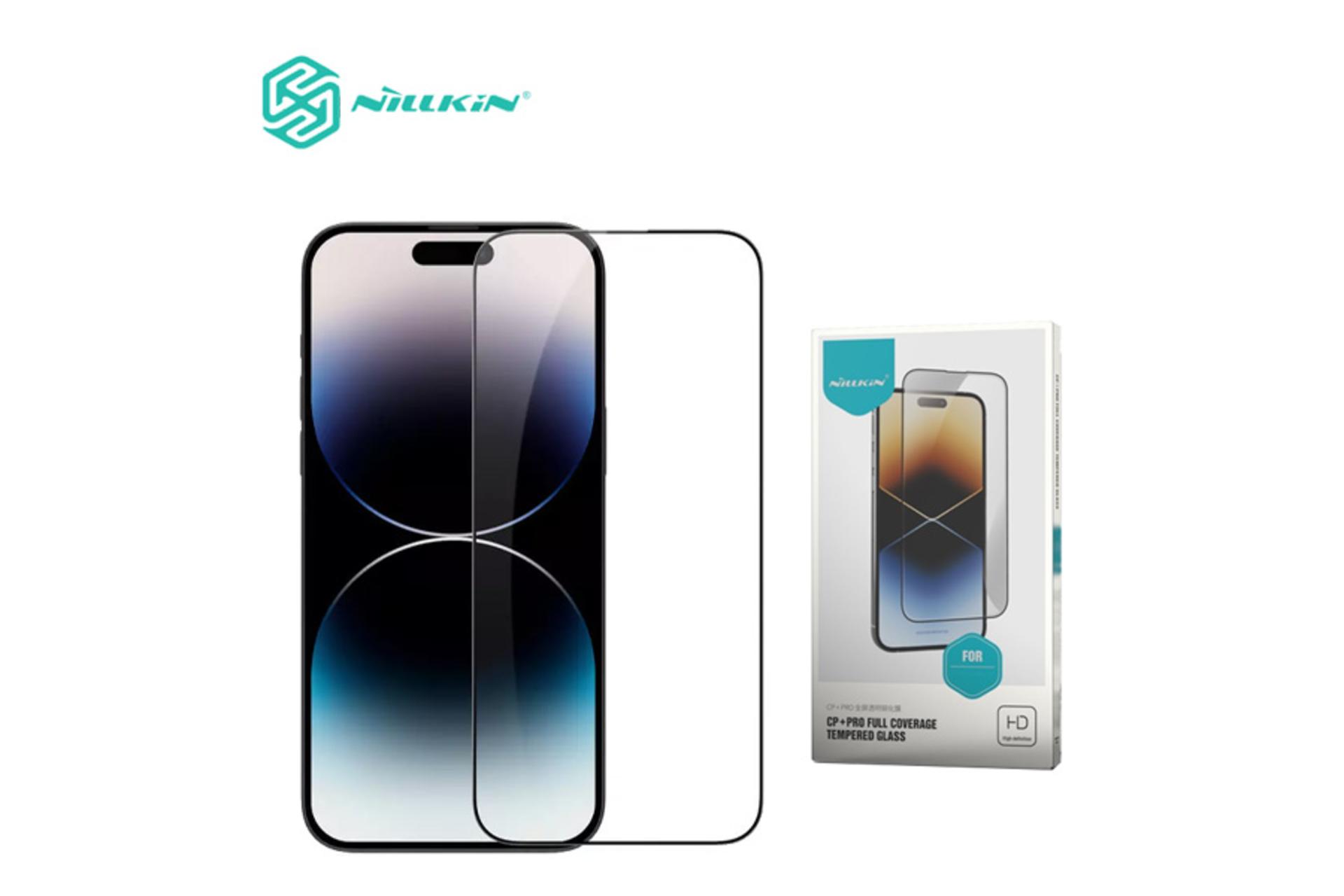 جعبه محافظ صفحه نمایش گوشی نیلکین مدل CP+ Pro مناسب اپل iPhone 14 Pro Max