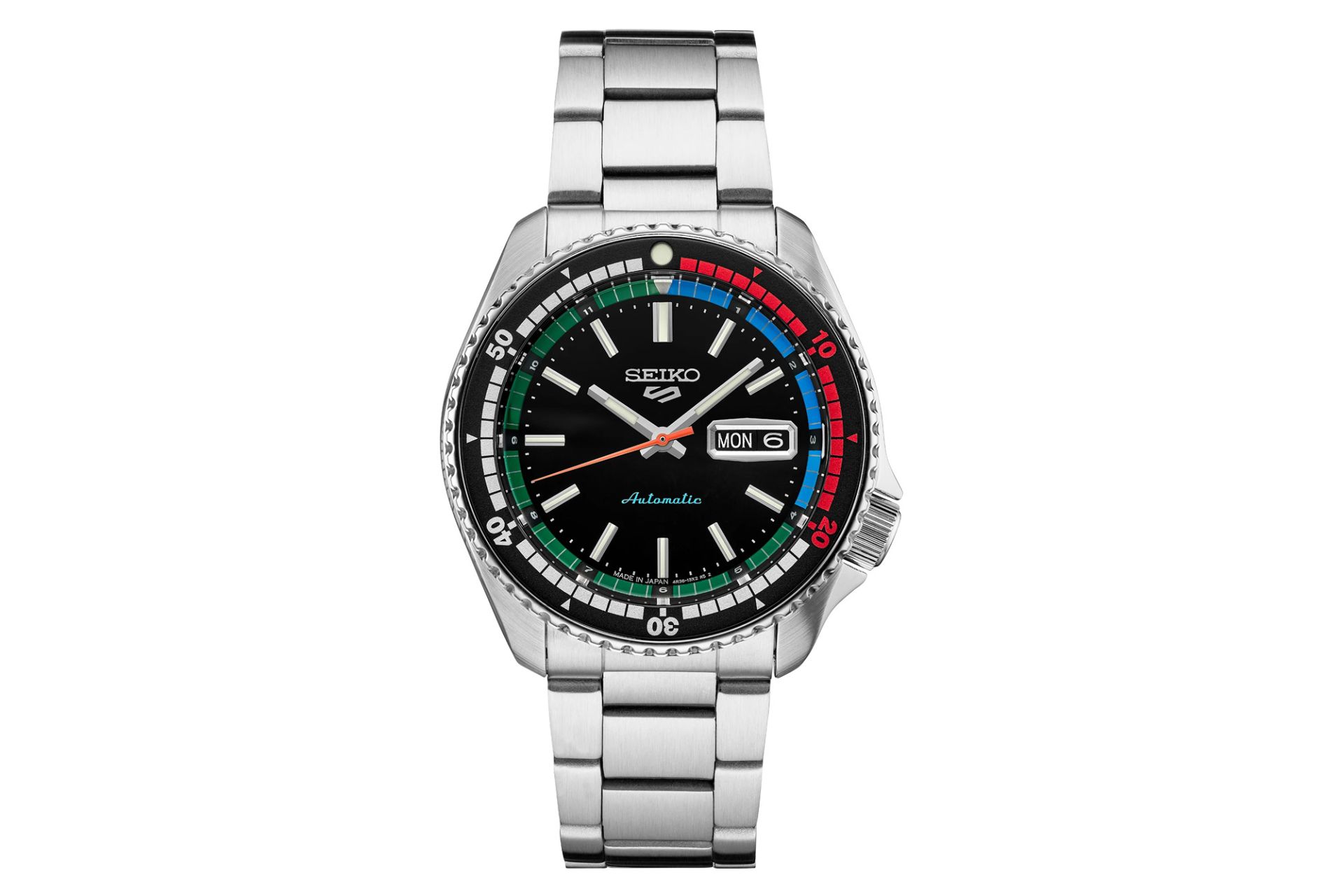 ساعت مچی مردانه سیکو 5Sports SRPK13 نمای روبرو