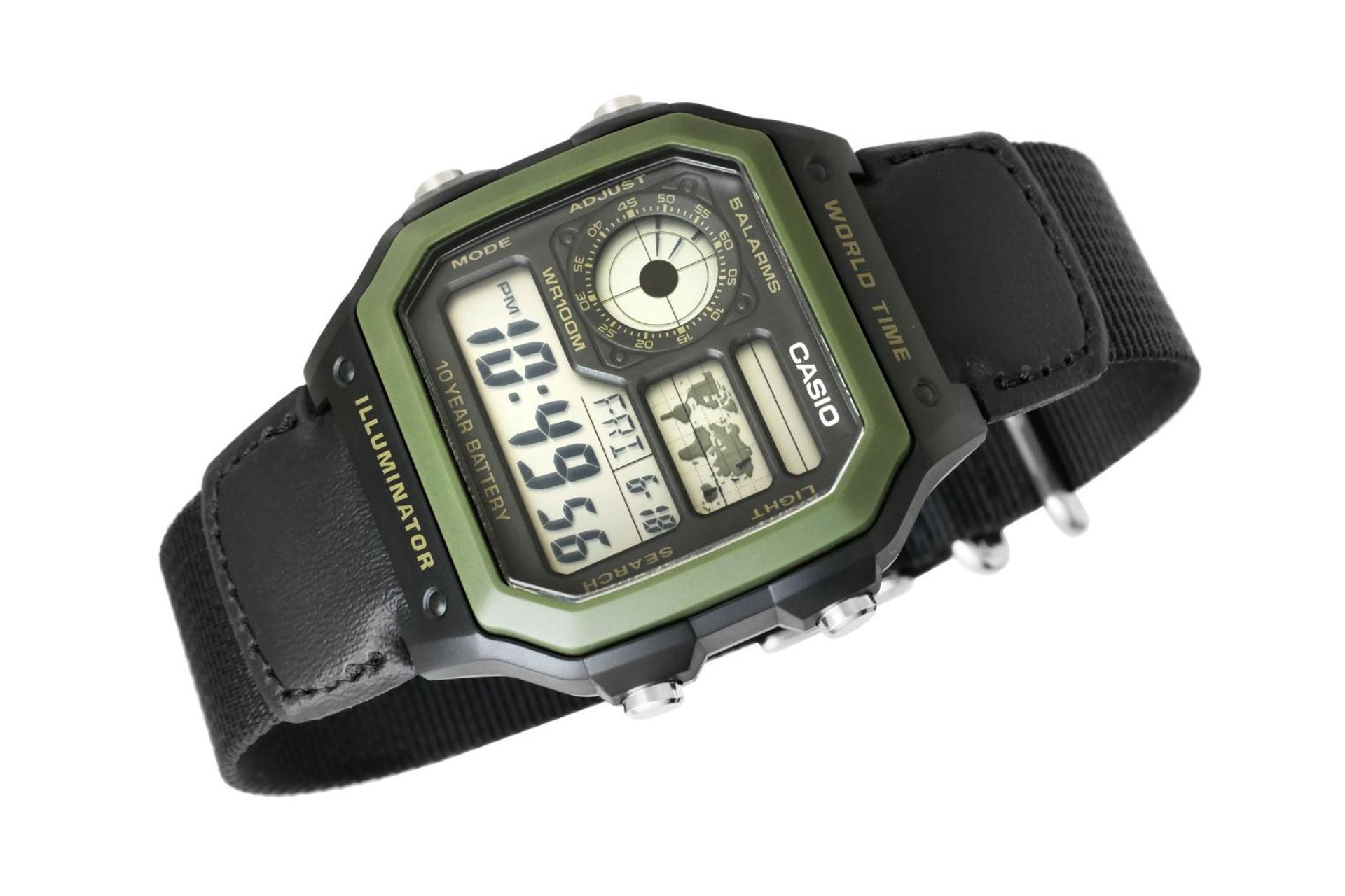 ساعت مچی مردانه کاسیو Digital AE-1200WHB-1BV