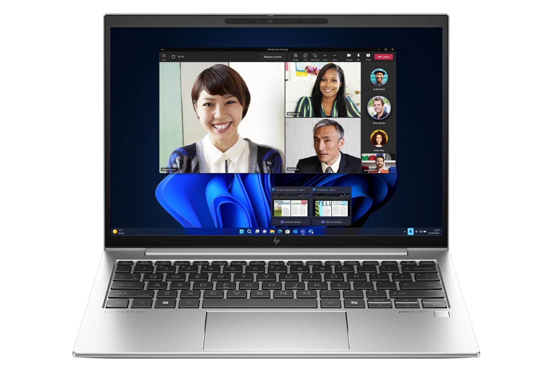 لپ تاپ EliteBook 830 G11 اچ پی نمای روبرو