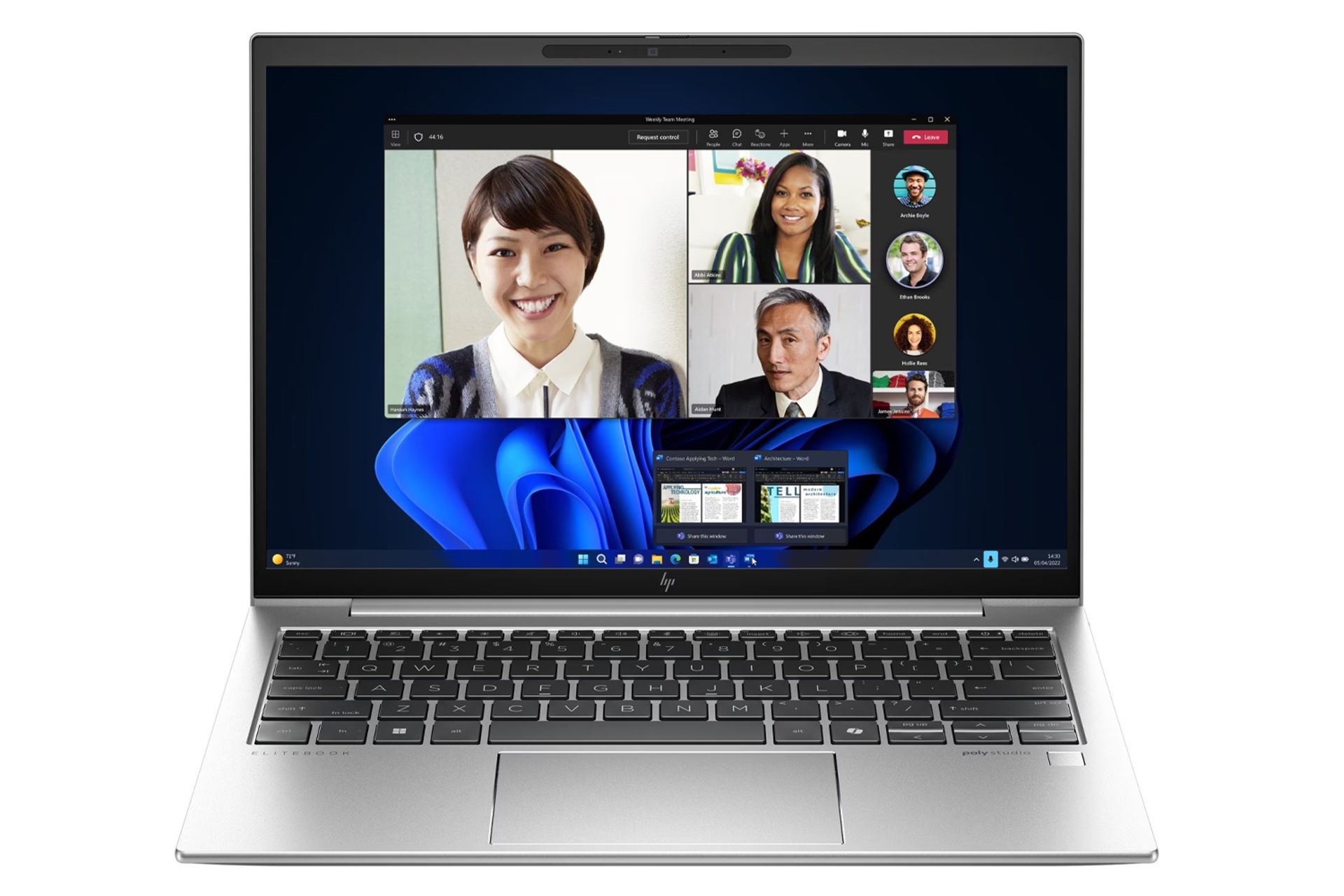 لپ تاپ EliteBook 830 G11 اچ پی نمای روبرو