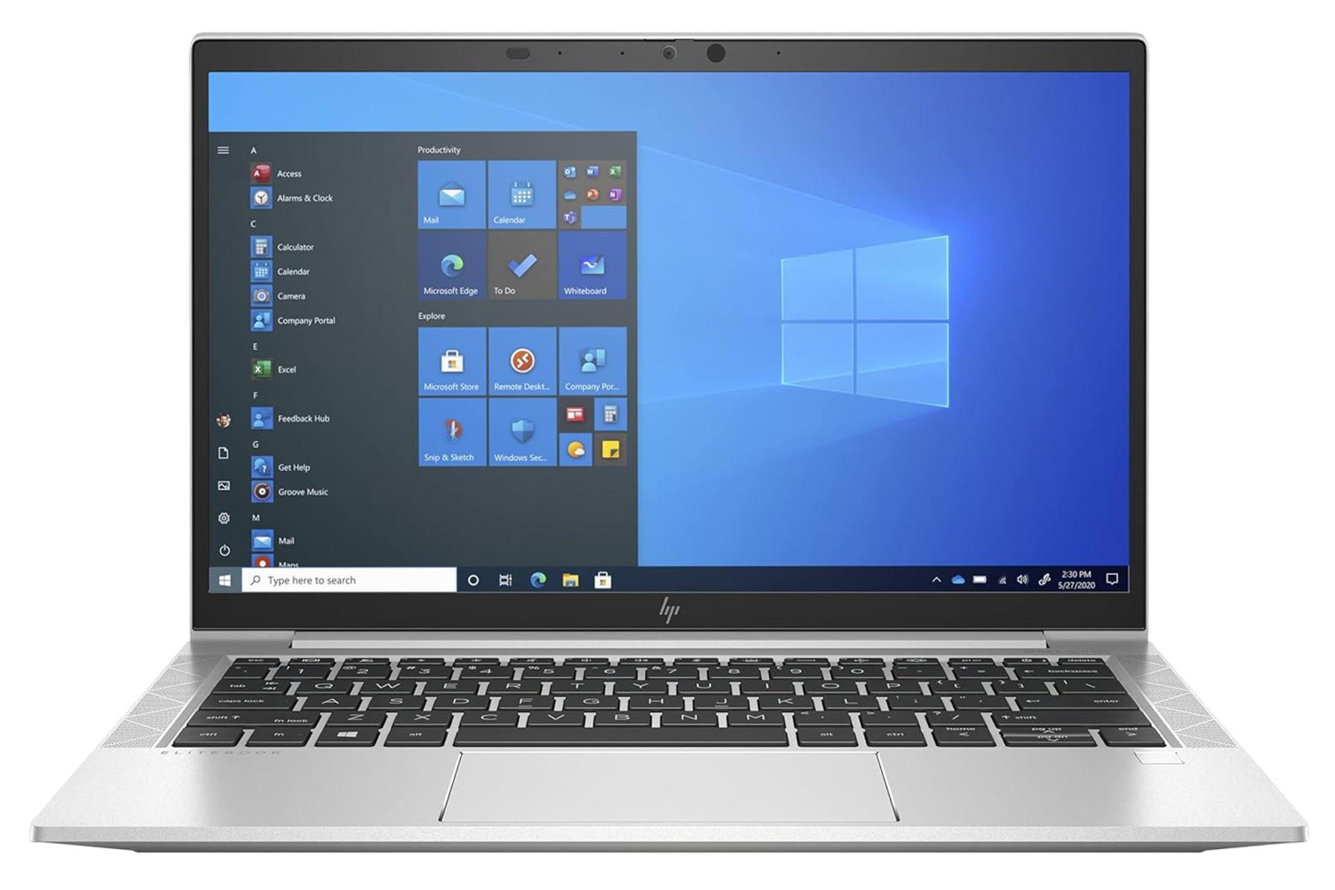 لپ تاپ EliteBook 830 G8 اچ پی نمای روبرو