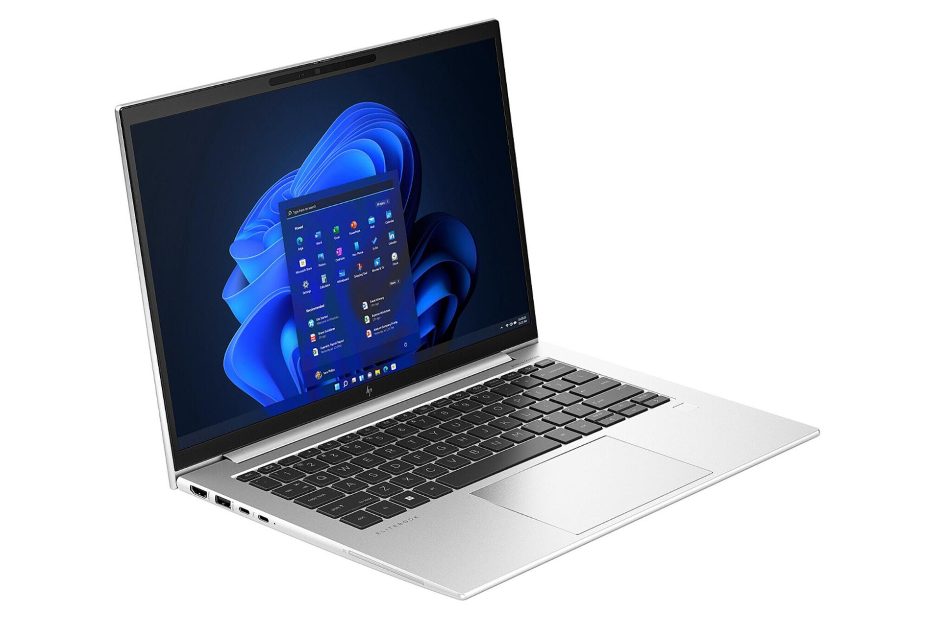 نمای سمت چپ لپ تاپ EliteBook 840 G10 اچ پی