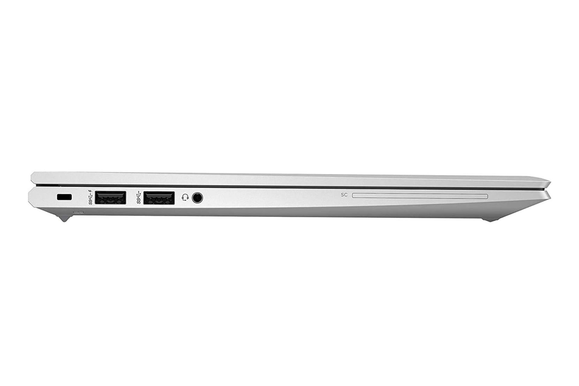 نمای کنار لپ تاپ EliteBook 840 G7 اچ پی
