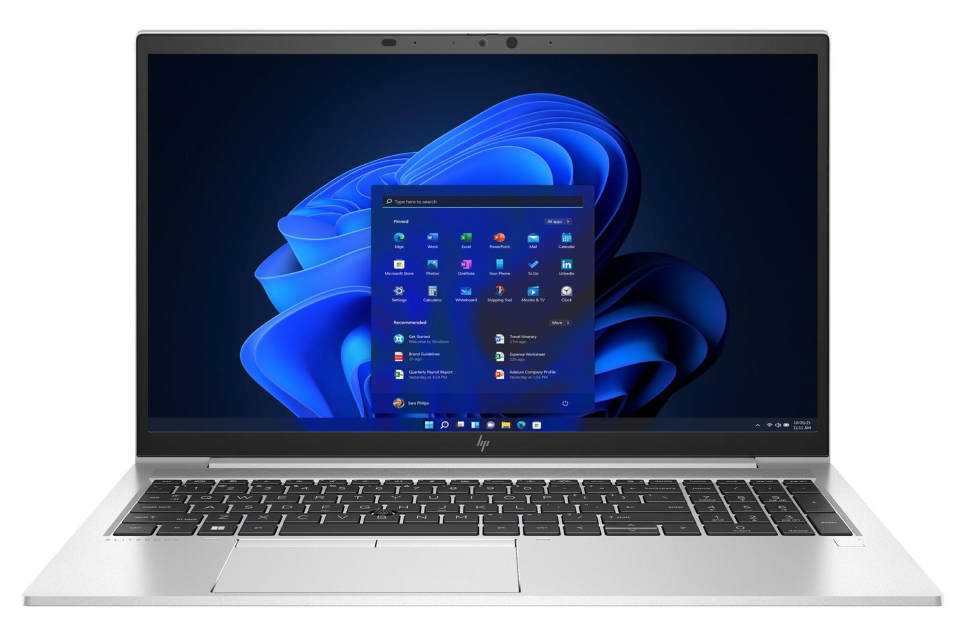 لپ تاپ EliteBook 850 G8 اچ پی  نمای روبرو