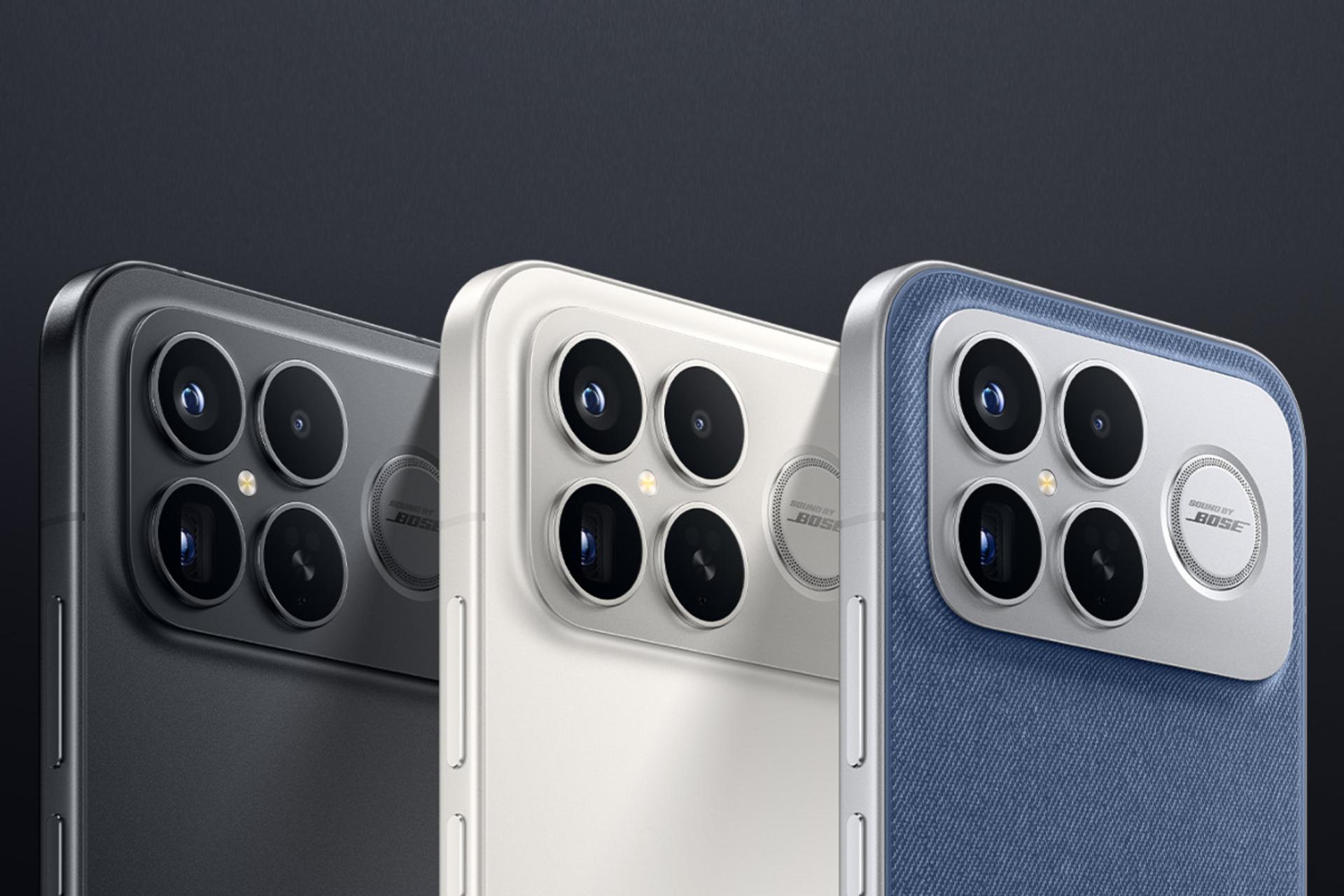 چینش دوربین گوشی موبایل ردمی K90 پرو مکس شیائومی در رنگ های مختلف / Xiaomi Redmi K90 Pro Max