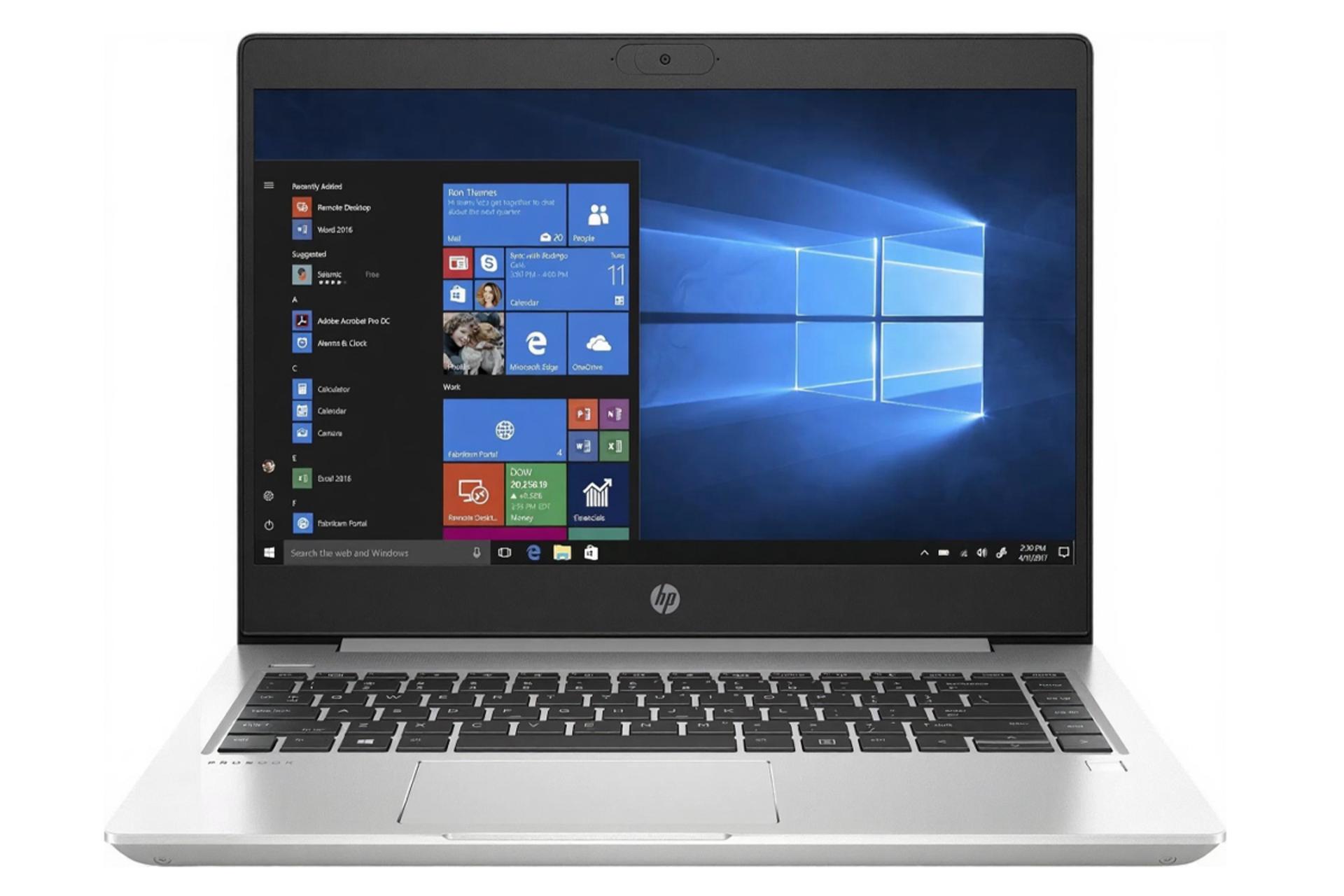 لپ تاپ ProBook 445R G6 اچ پی  نمای روبرو