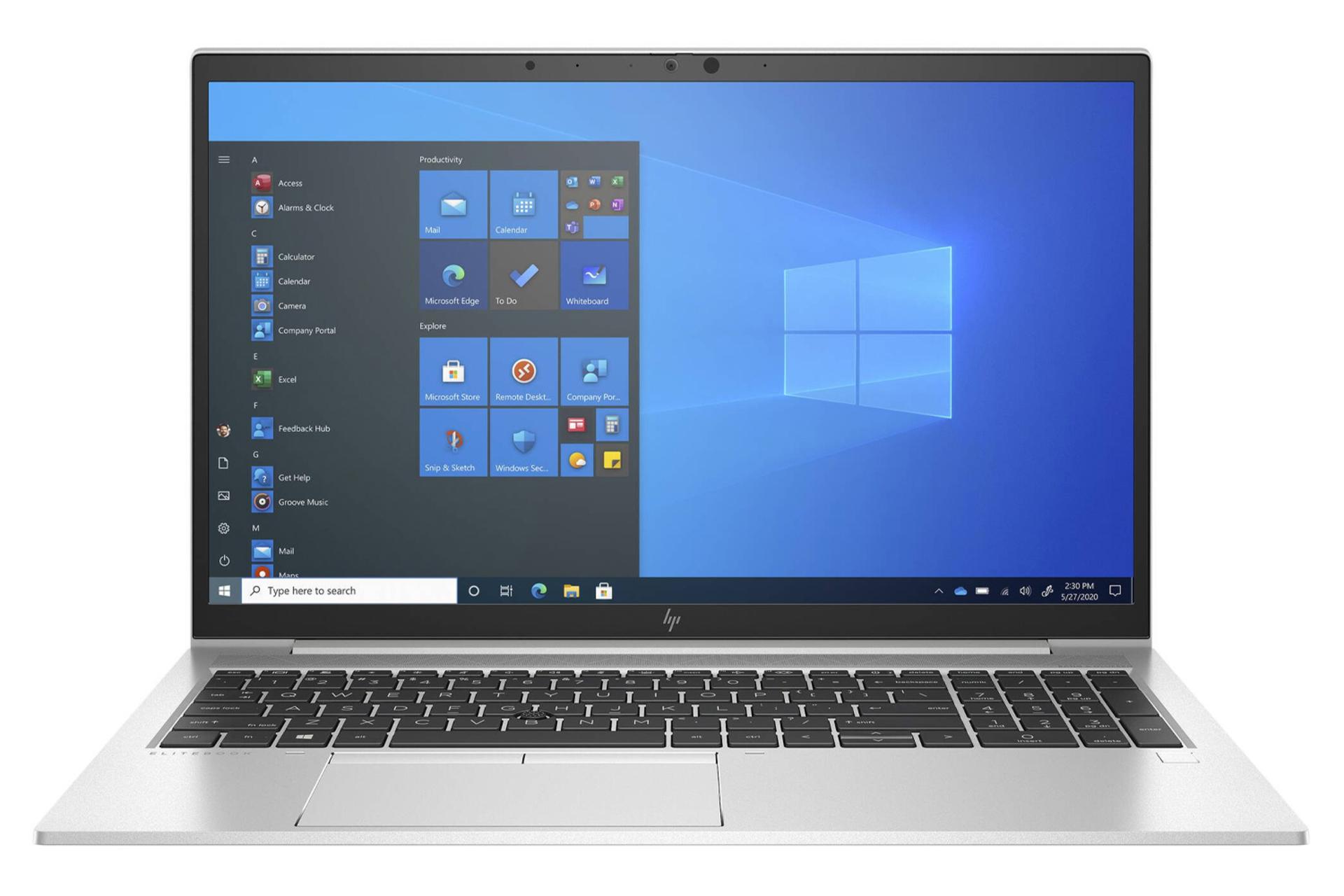 لپ تاپ EliteBook 855 G8 اچ پی نمای روبرو