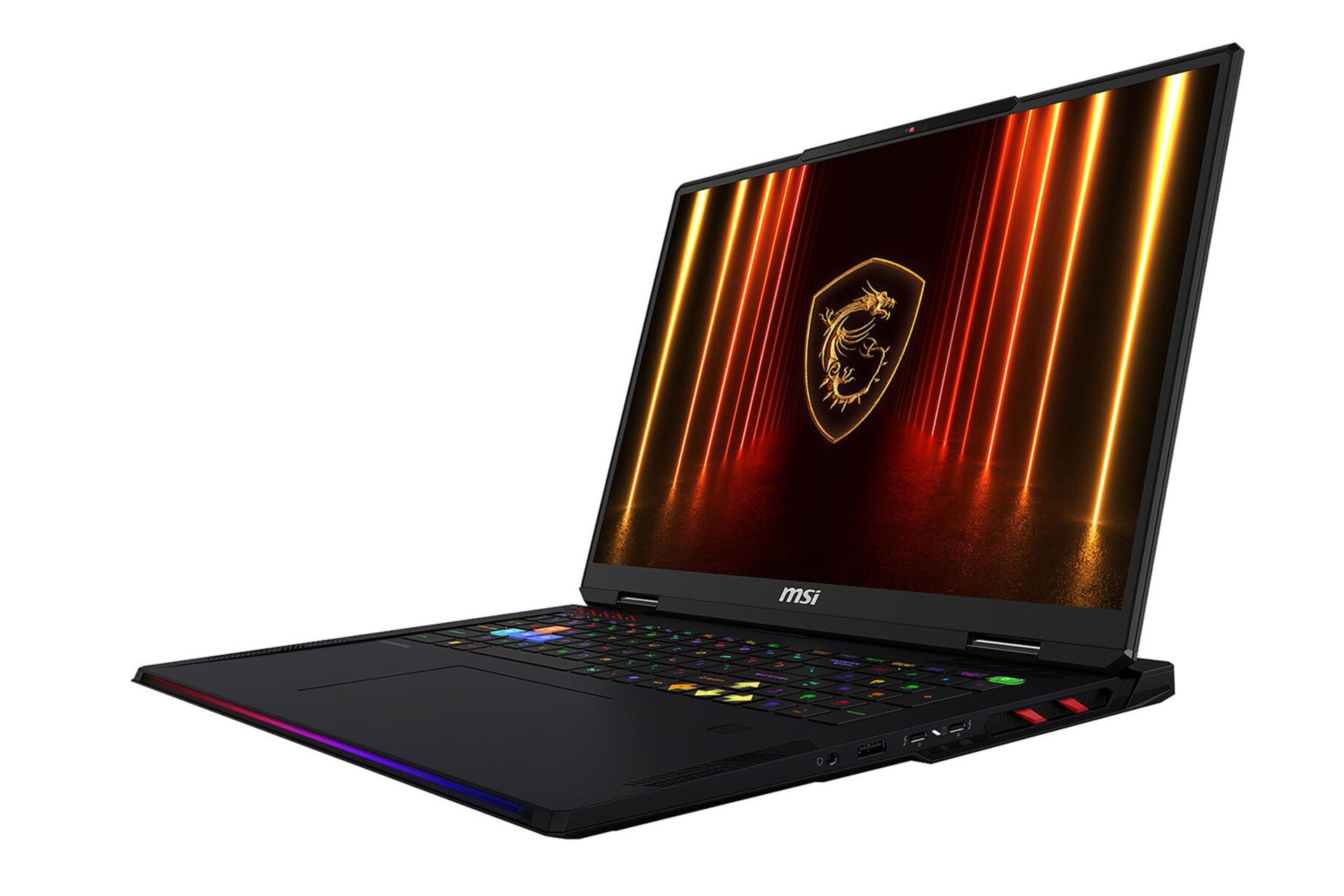 لپ تاپ ام اس آی MSI Raider A18 HX A9W نمای راست