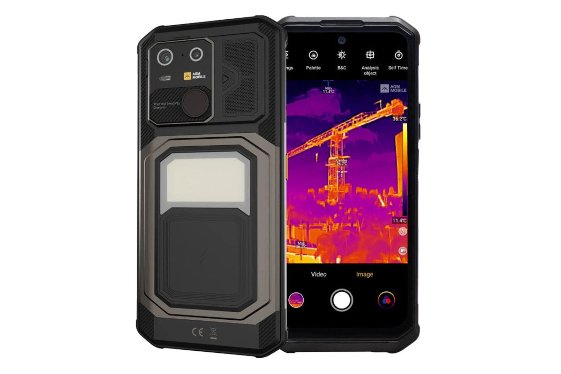 پنل جلو و پشت گوشی موبایل G3 پرو ای جی ام / AGM G3 Pro