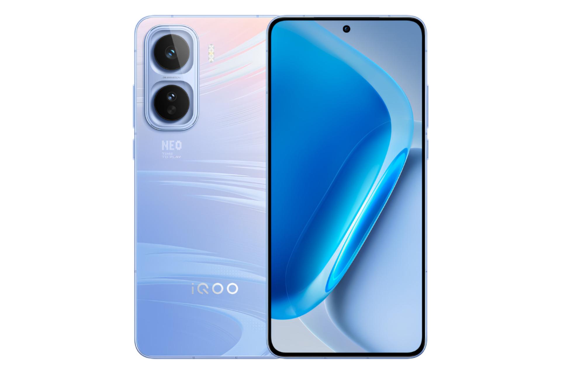 پنل جلو و پشت گوشی موبایل iQOO Neo11 ویوو نسخه چین آبی / vivo iQOO Neo11 China