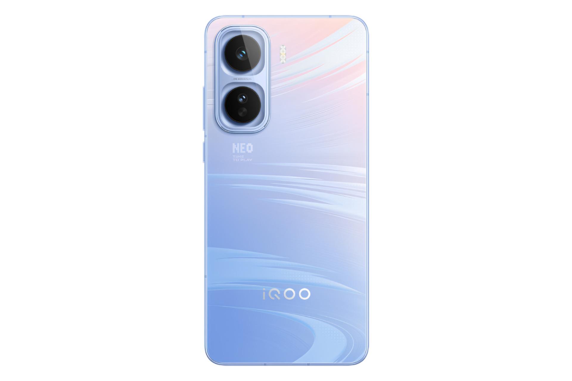 پنل پشت و چینش دوربین گوشی موبایل iQOO Neo11 ویوو نسخه چین آبی / vivo iQOO Neo11 China