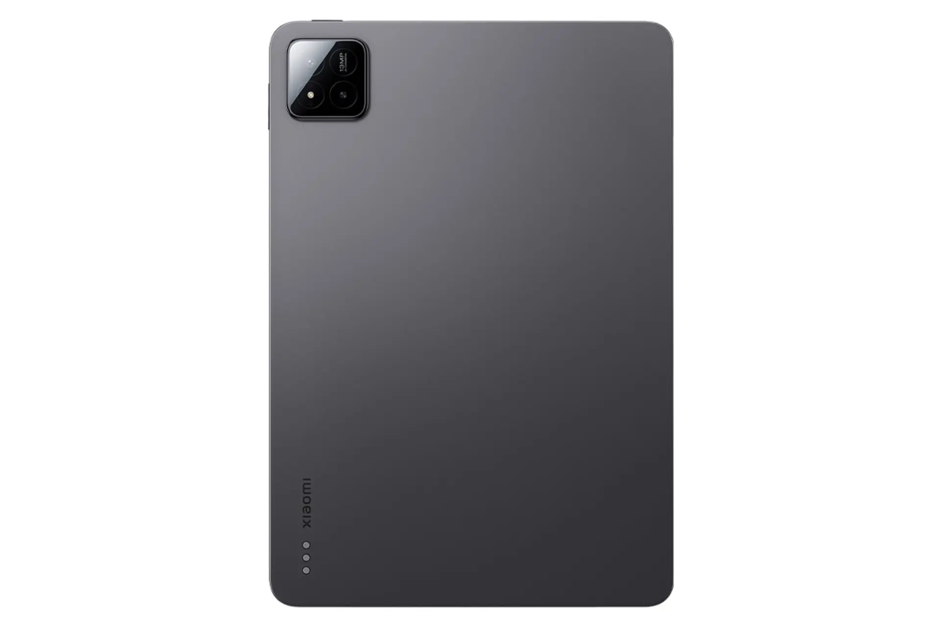 نمای پنل پشت تبلت پد 7 شیائومی / Xiaomi Pad 7 با نمایش لوگو و دوربین رنگ خاکستری