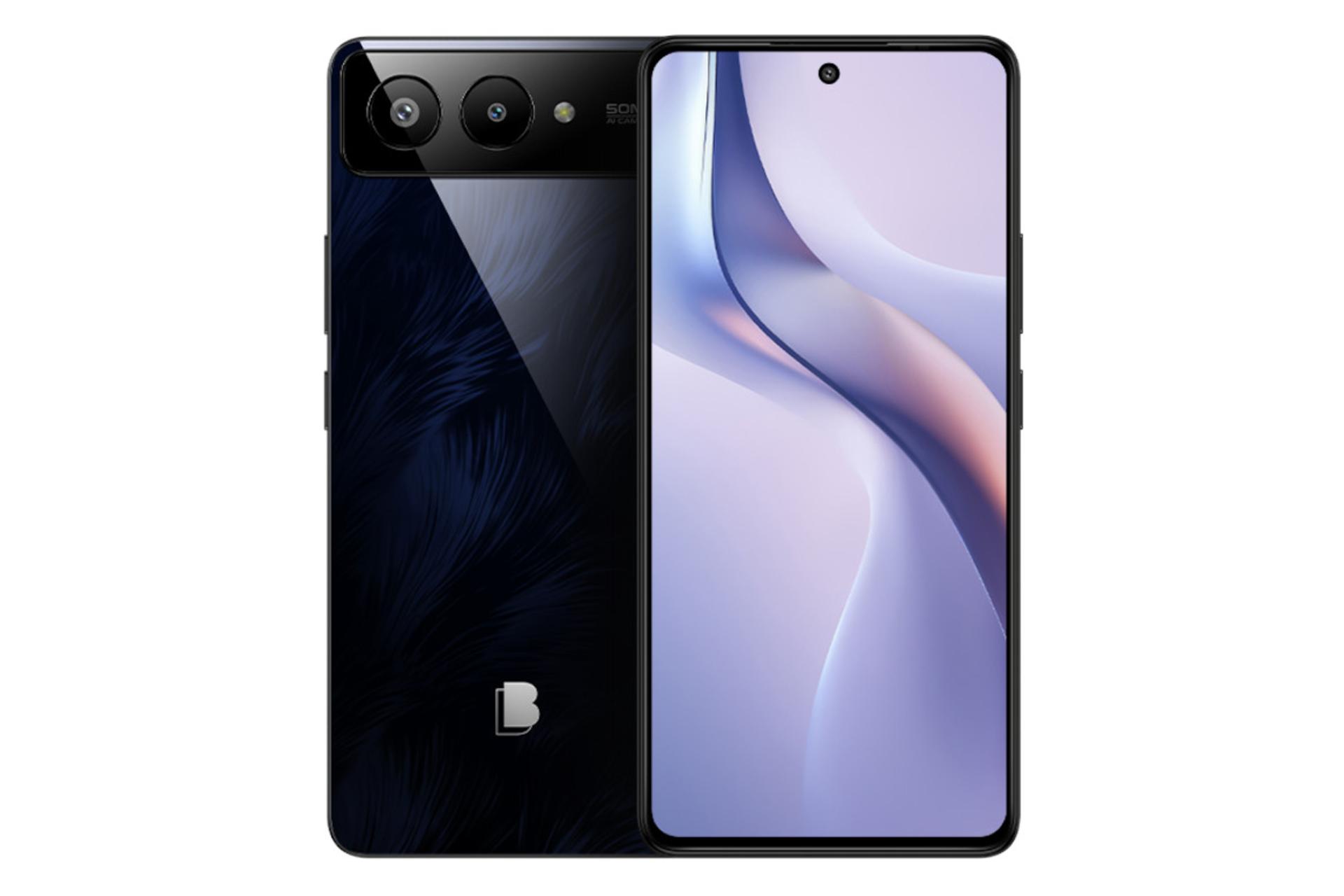 پنل جلو و پشت گوشی موبایل بلو BLU G95 مشکی و آبی