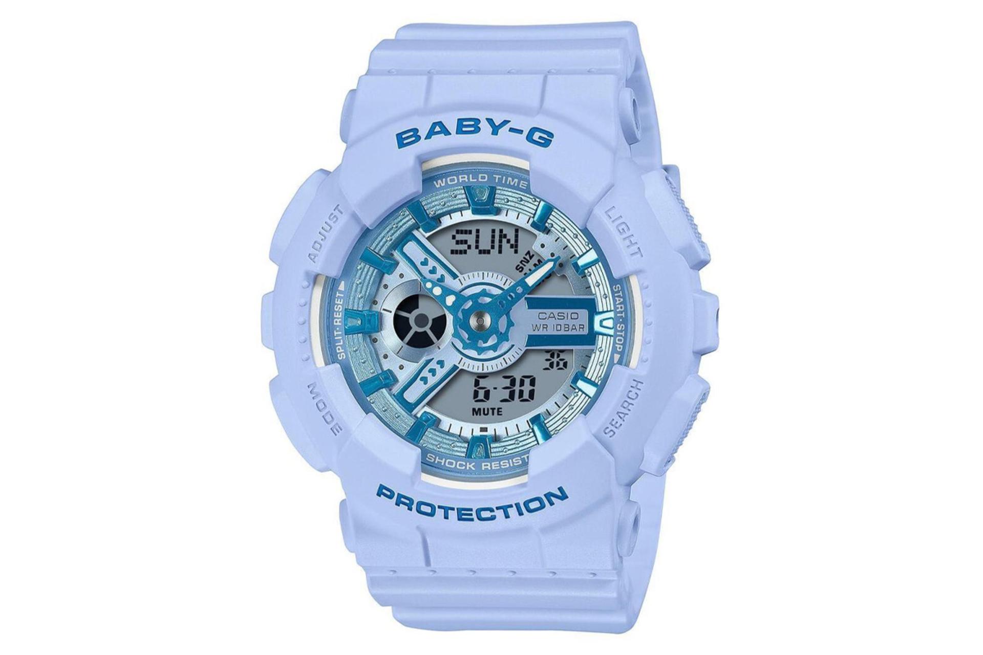 ساعت مچی بچه گانه کاسیو BABY-G BA-110YK-3A رنگ آبی