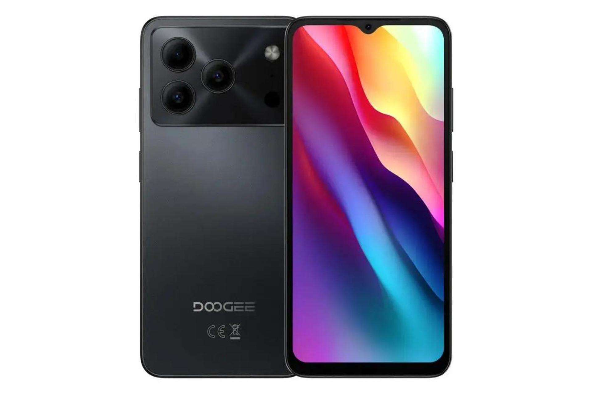 پنل جلو و پشت گوشی موبایل دوجی Doogee Note 56 مشکی