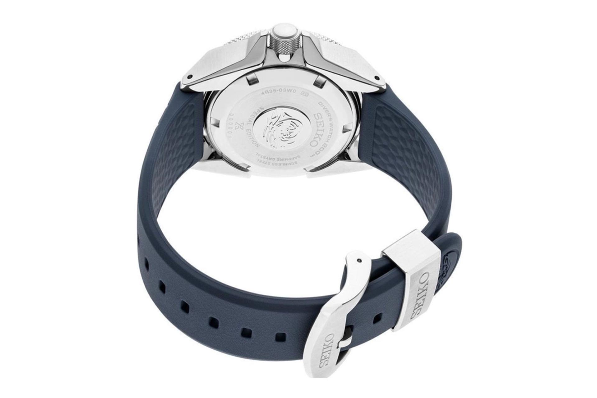 نمای پشت ساعت مچی مردانه سیکو Prospex SRPF79