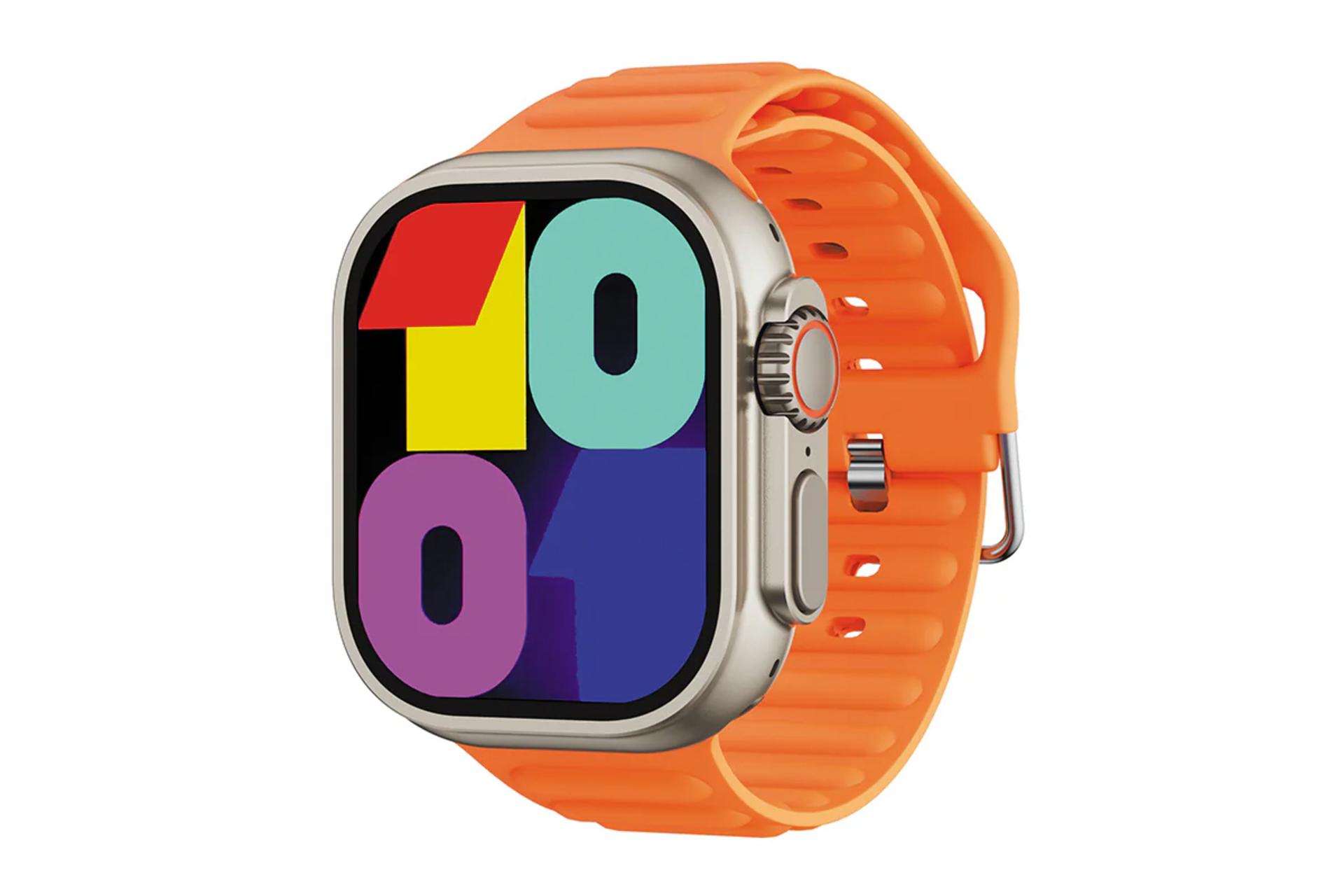 ساعت هوشمند ایکس او M10 Ultra رنگ نارنجی